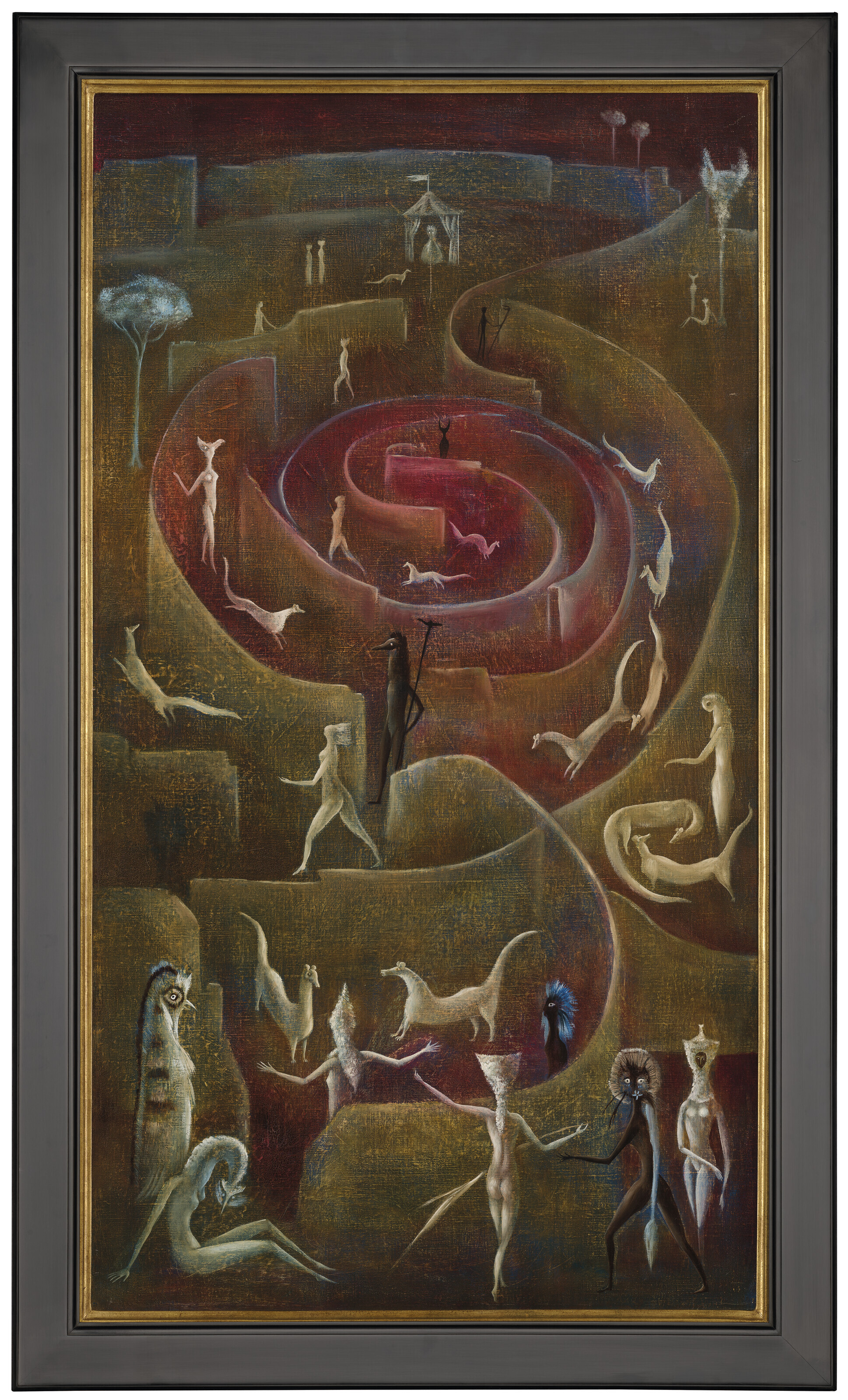 Leonora Carrington — Гонки хорьков (гонки горностаев), изображение 2