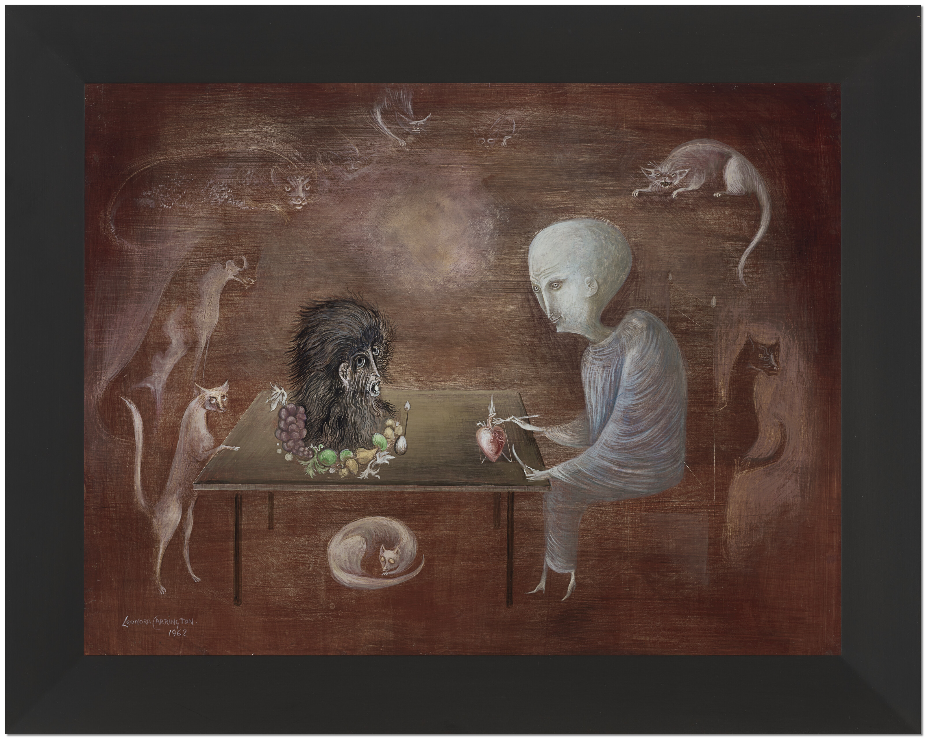 Leonora Carrington — "Пенсадор " (также называется "Маленький дежурный " ( Портрет Инес Амор ) ), изображение 2