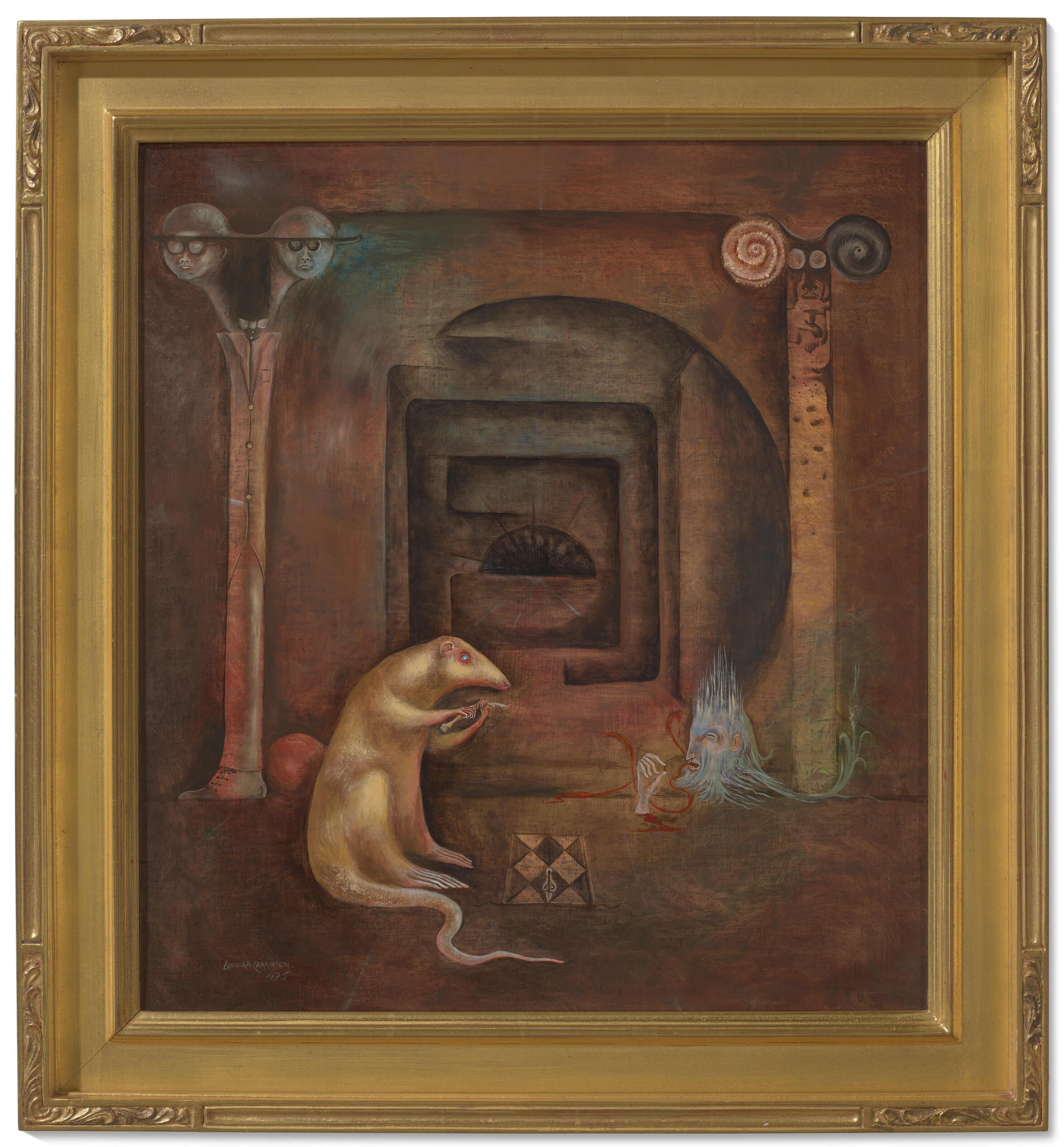 Leonora Carrington — Аполлон в храме Майкла Рата, изображение 2