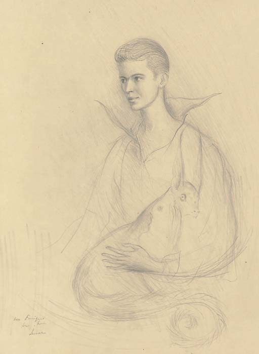 Leonora Carrington — Портрет Энрике Альвареса Феликса