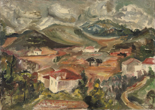 Leonora Carrington — Йер; Коттедж у ручья