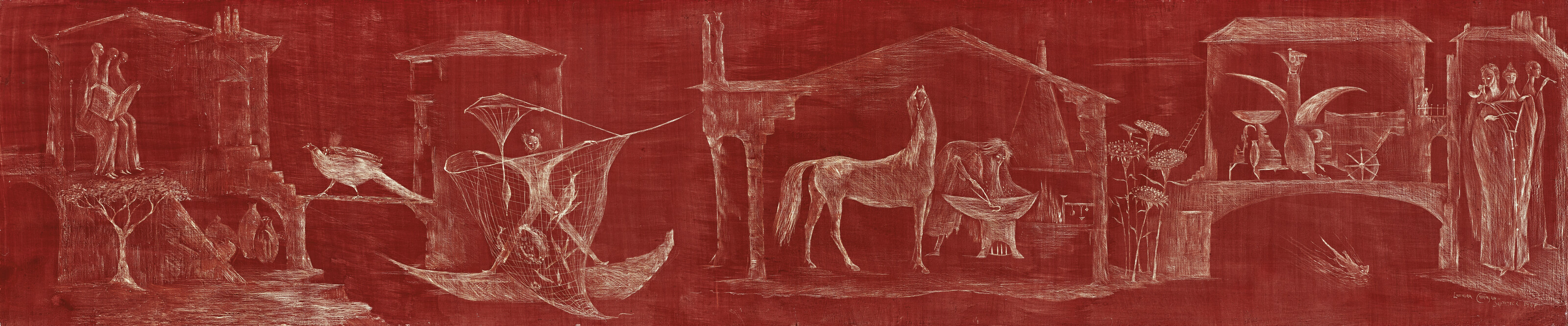 Leonora Carrington — Красная Пределла Марса