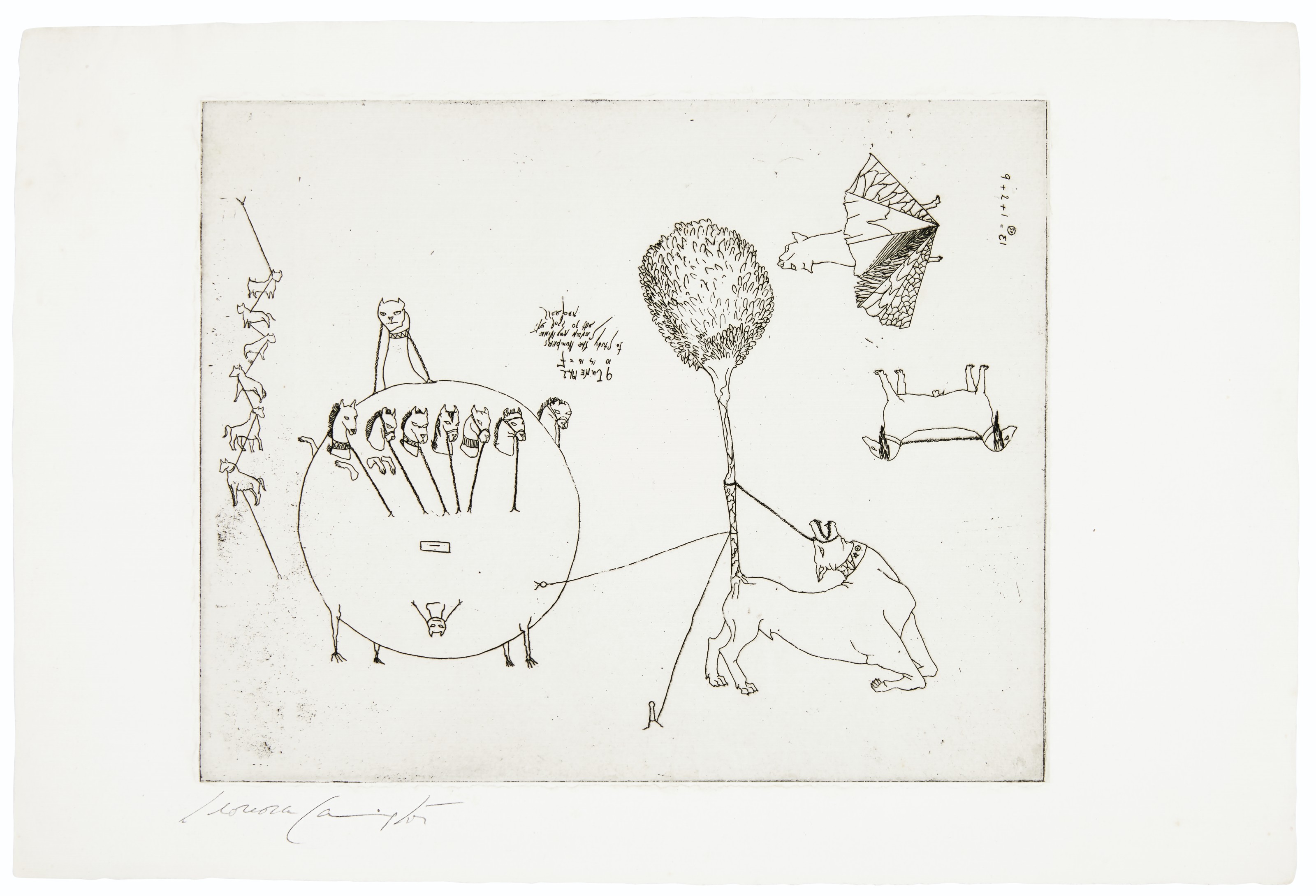 Leonora Carrington — Без названия, из портфолио VVV