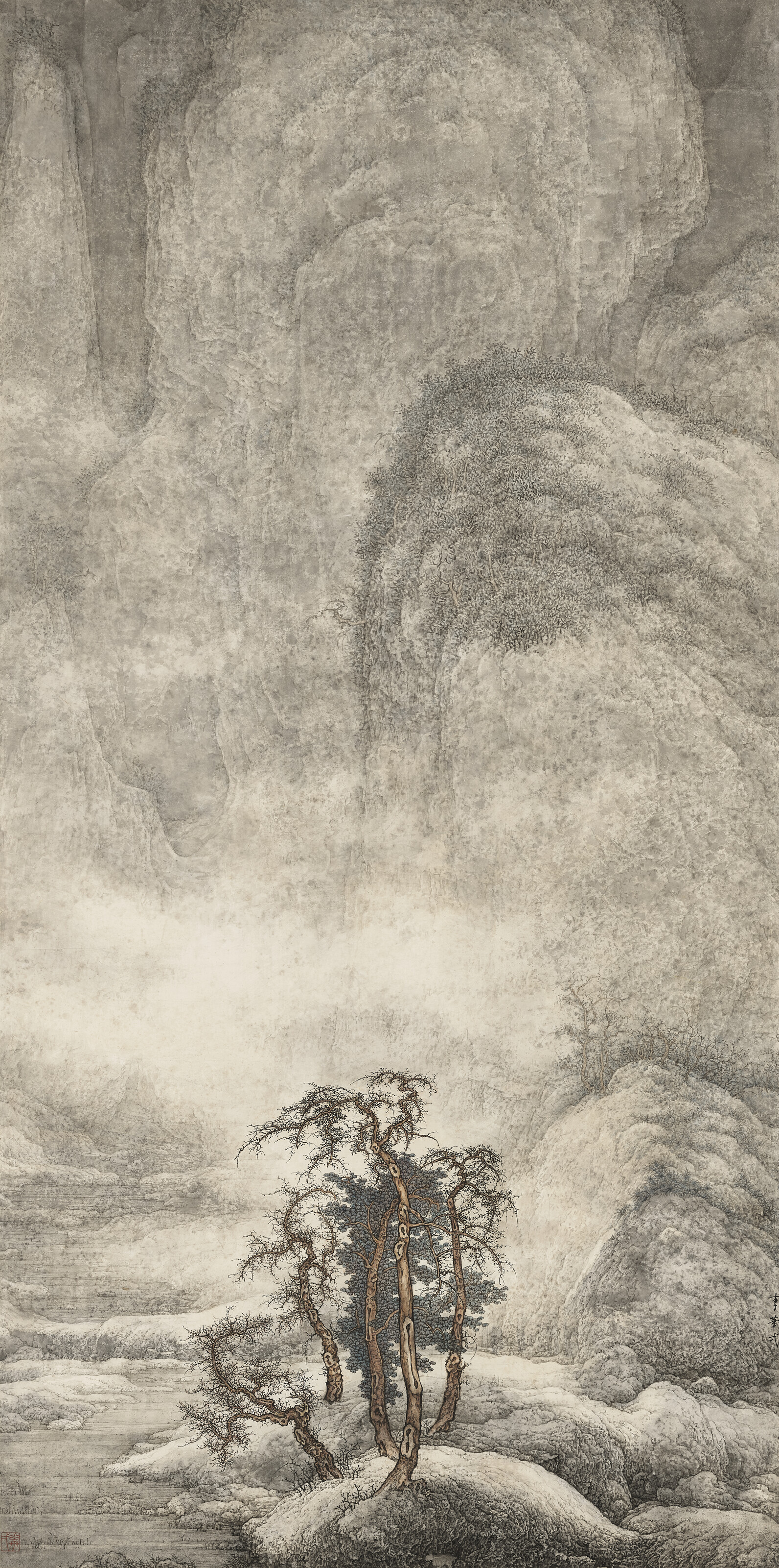Li Huayi — Заснеженный пейзаж