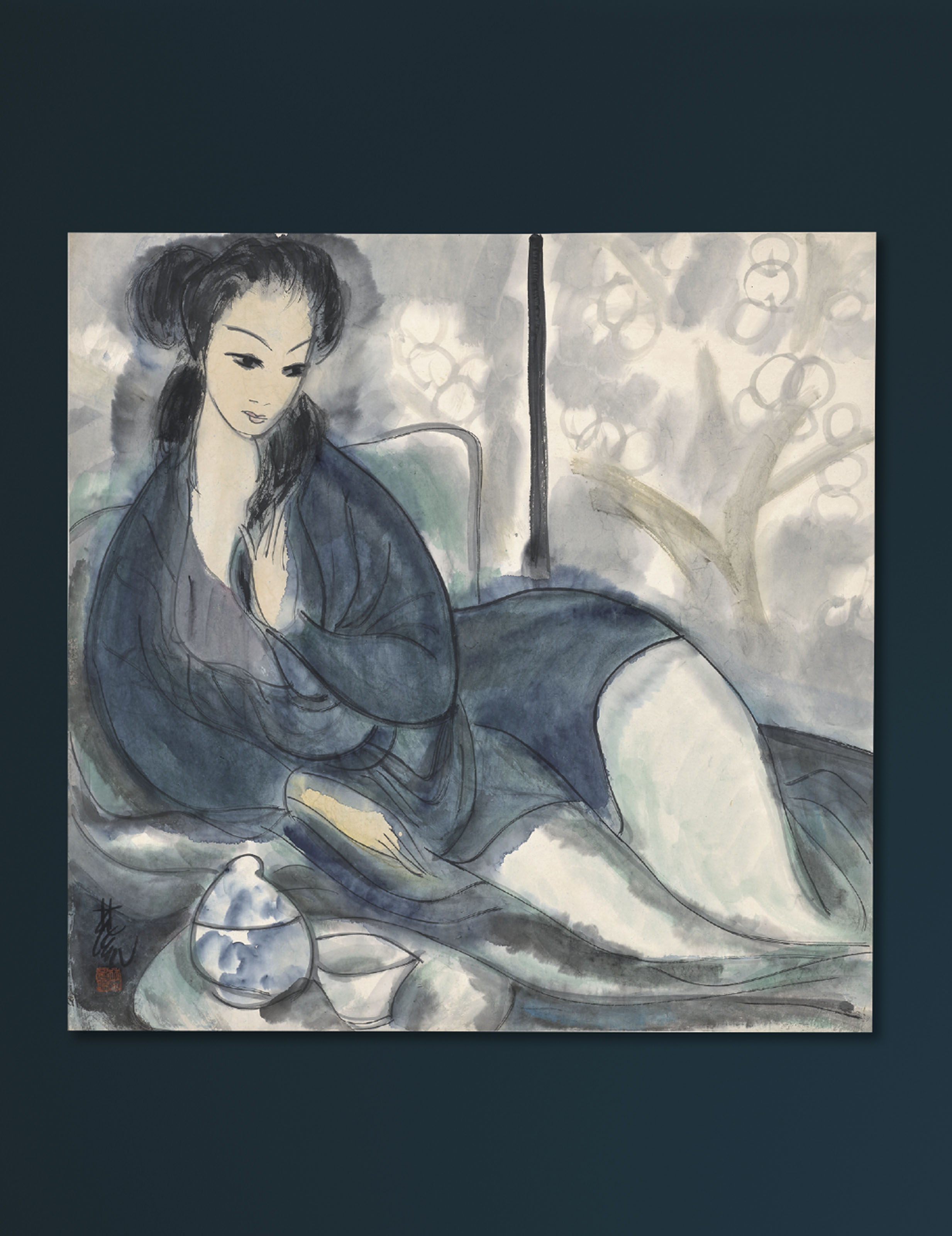 Lin Fengmian — Лживая леди, изображение 2
