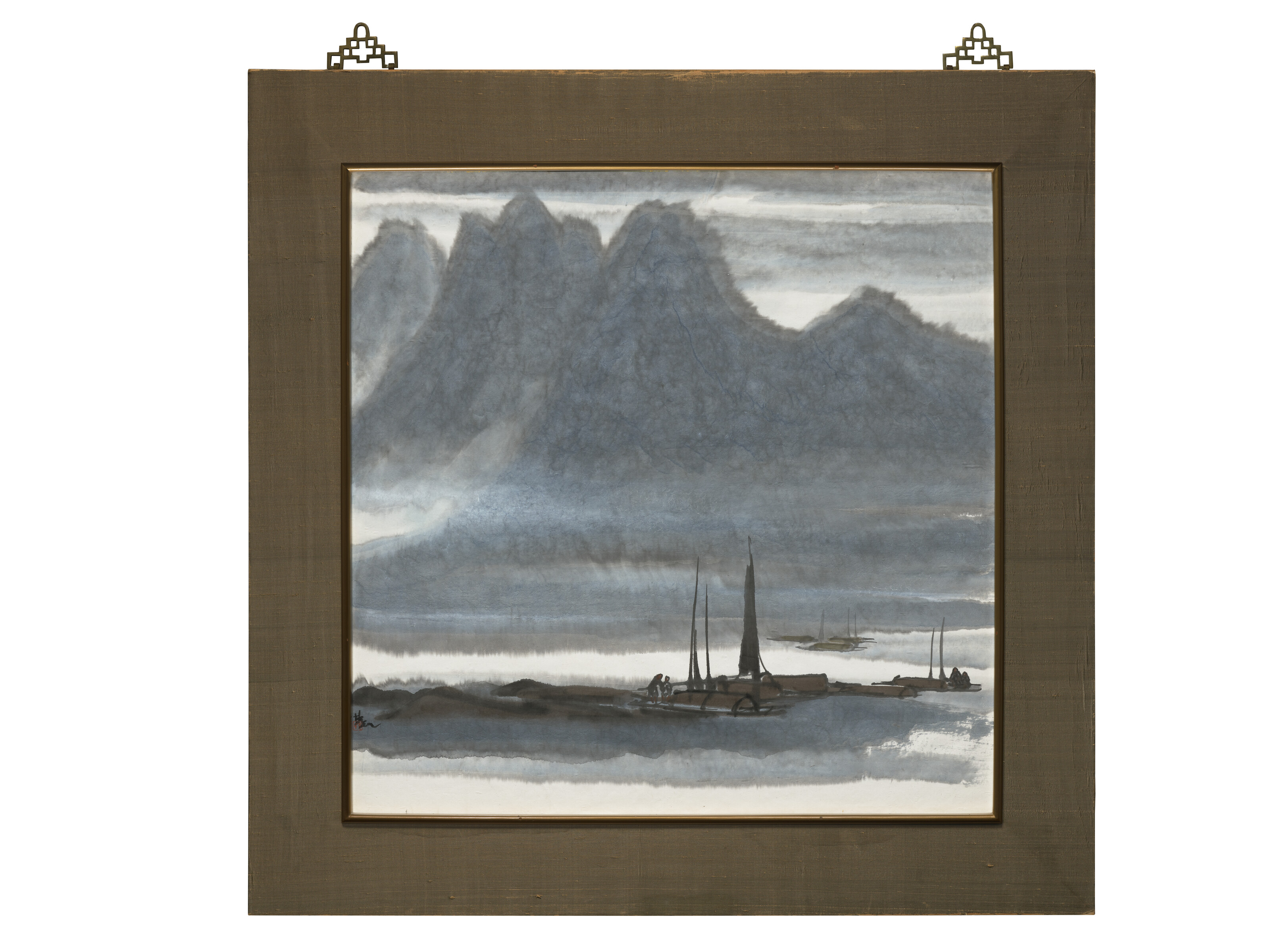 Lin Fengmian — БАТО В ГОРАХ, изображение 2