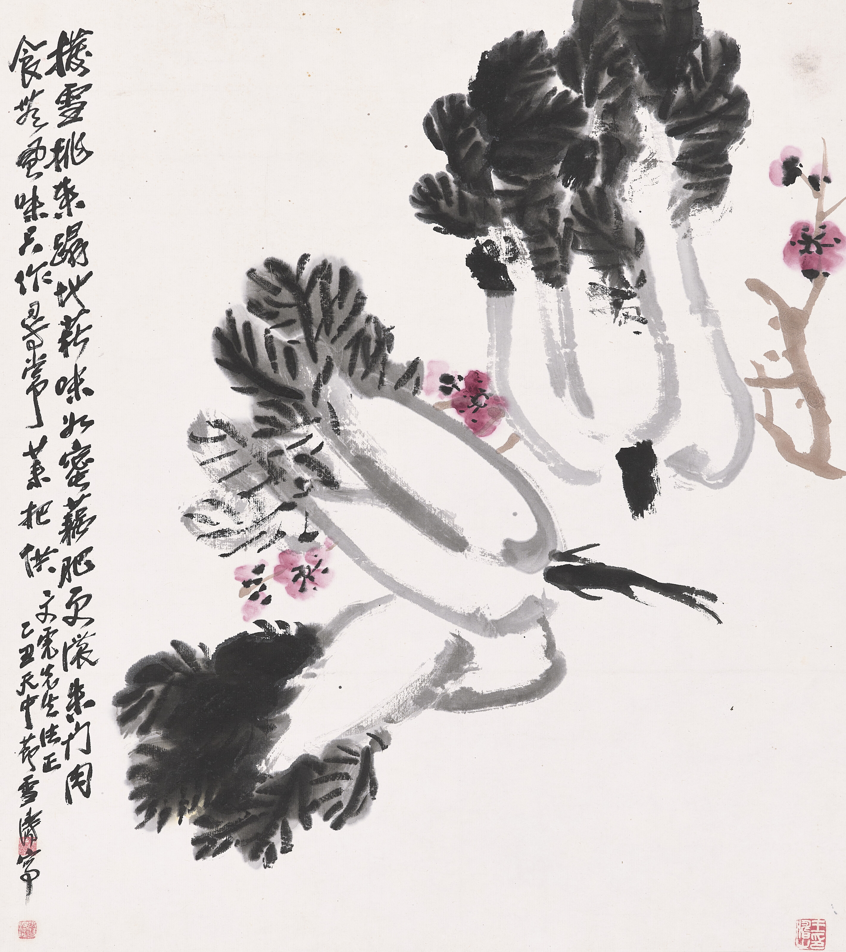 Lin Fengmian — Живопись и каллиграфия для Пекинской художественной школы, изображение 6