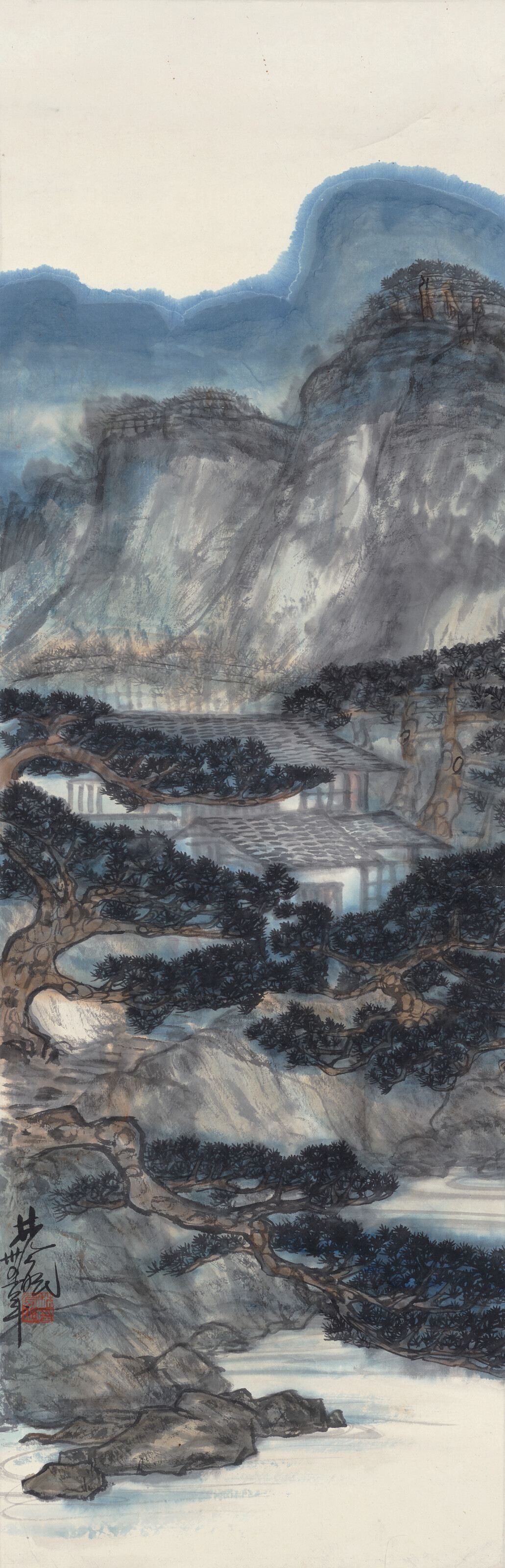 Lin Fengmian — Коттеджи в Сосновых горах