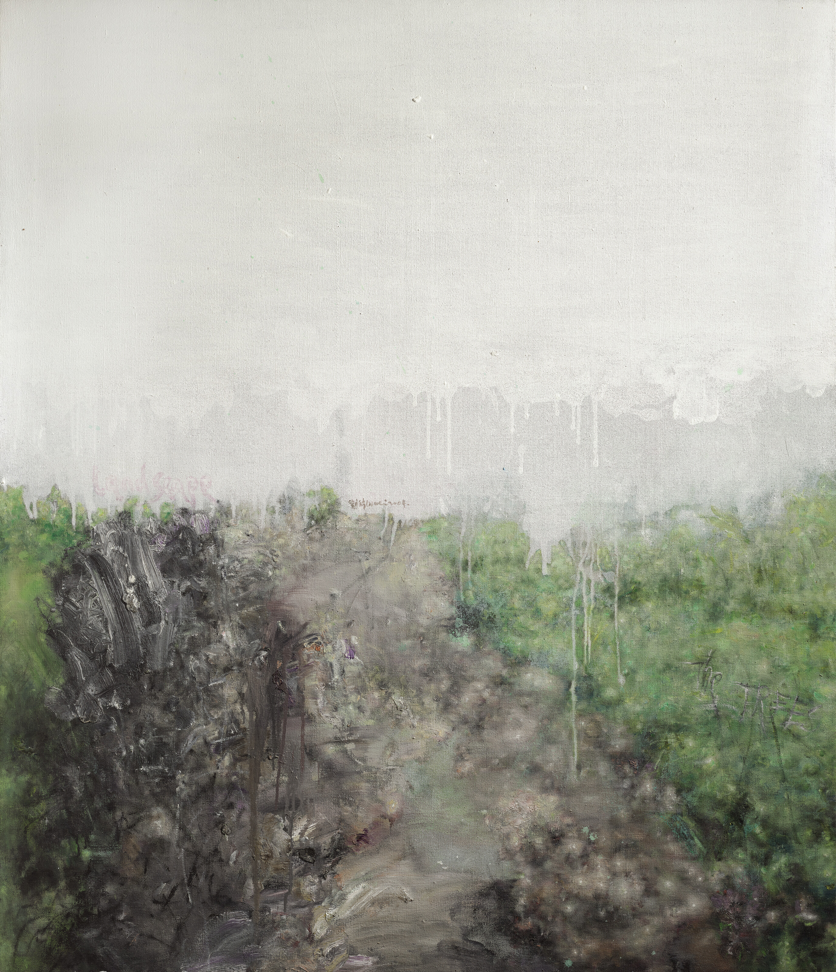 Liu Wei — Пейзаж №1