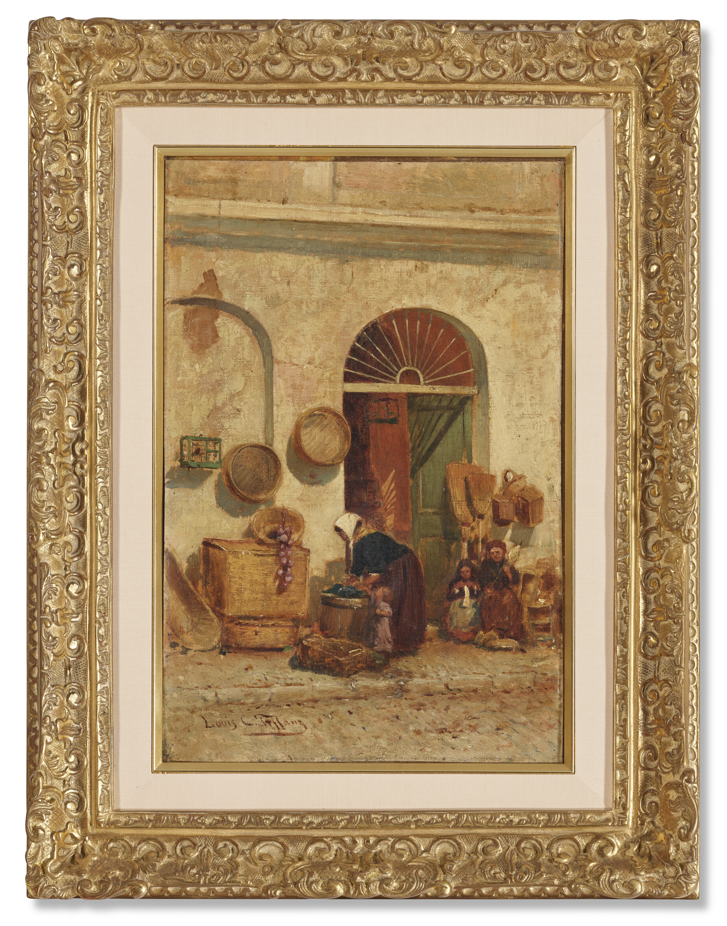 Louis Comfort Tiffany — "За работой", около 1877 года, изображение 2