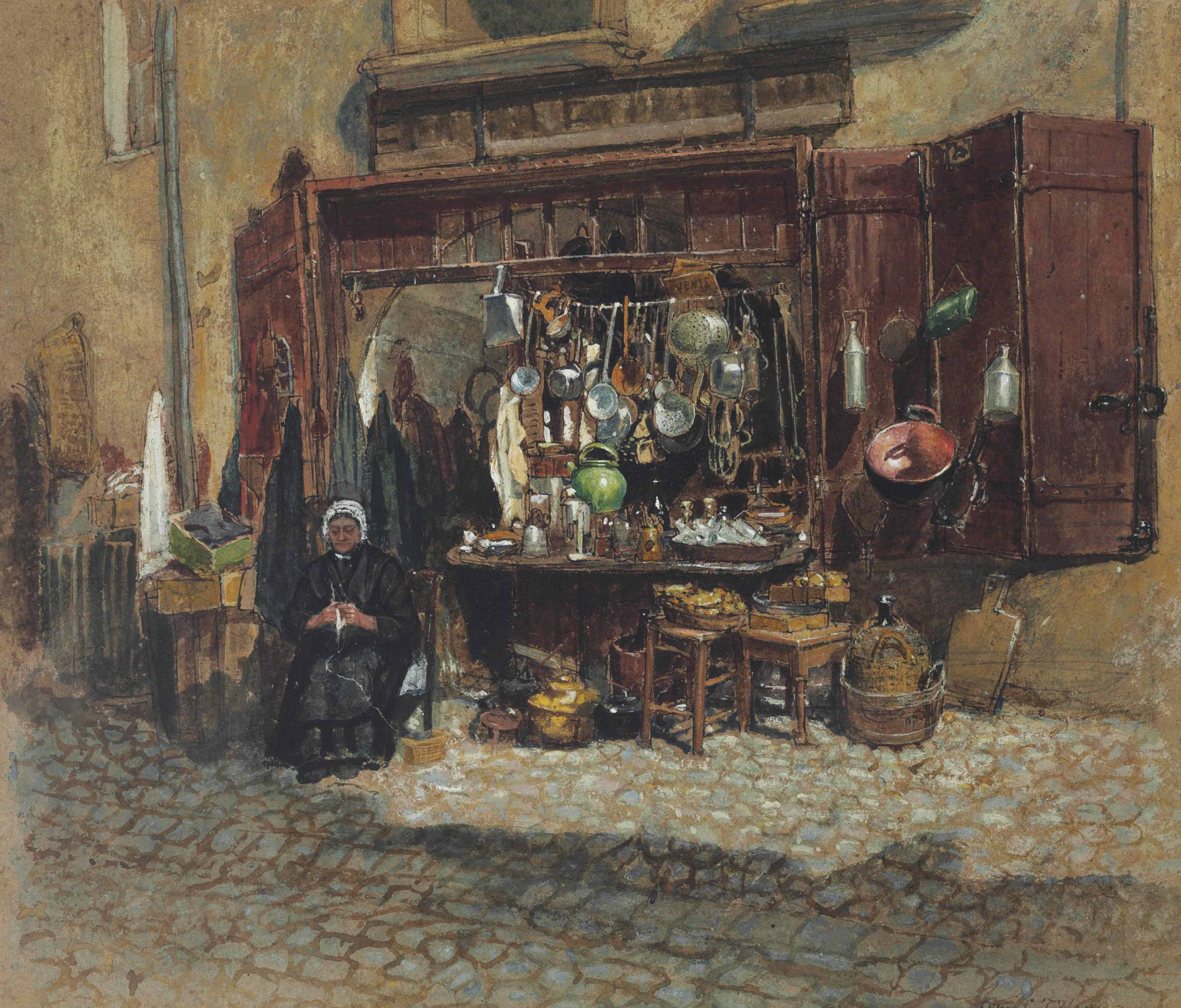 Louis Comfort Tiffany — "КАСТРЮЛИ И СКОВОРОДКИ", 1870-Е ГОДЫ