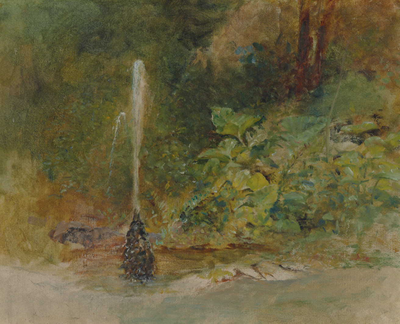 Louis Comfort Tiffany — Фонтан в Комфорт Лодж, Флорида