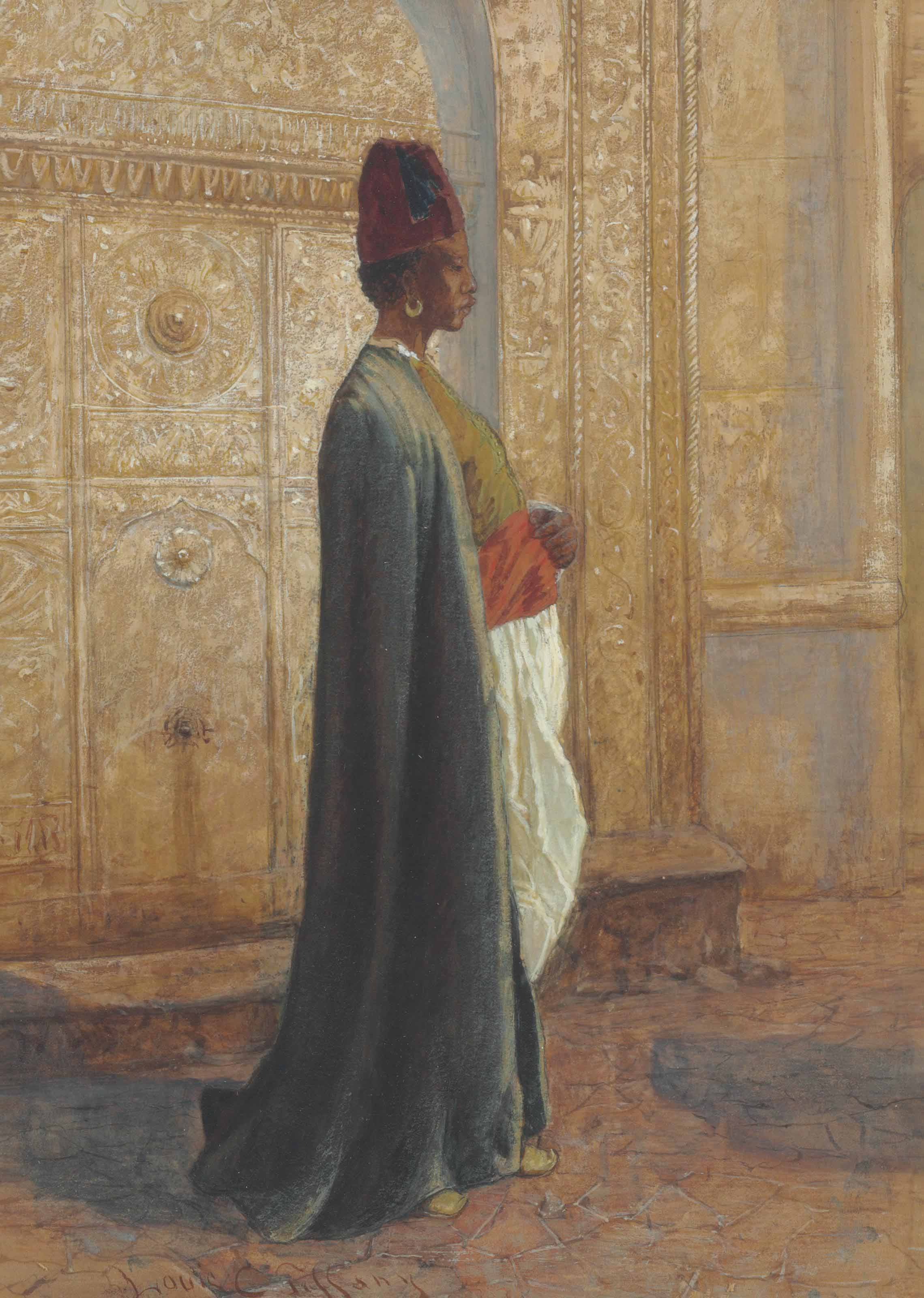 Louis Comfort Tiffany — ИССЛЕДОВАНИЕ АРАБА, 1870-Е ГОДЫ