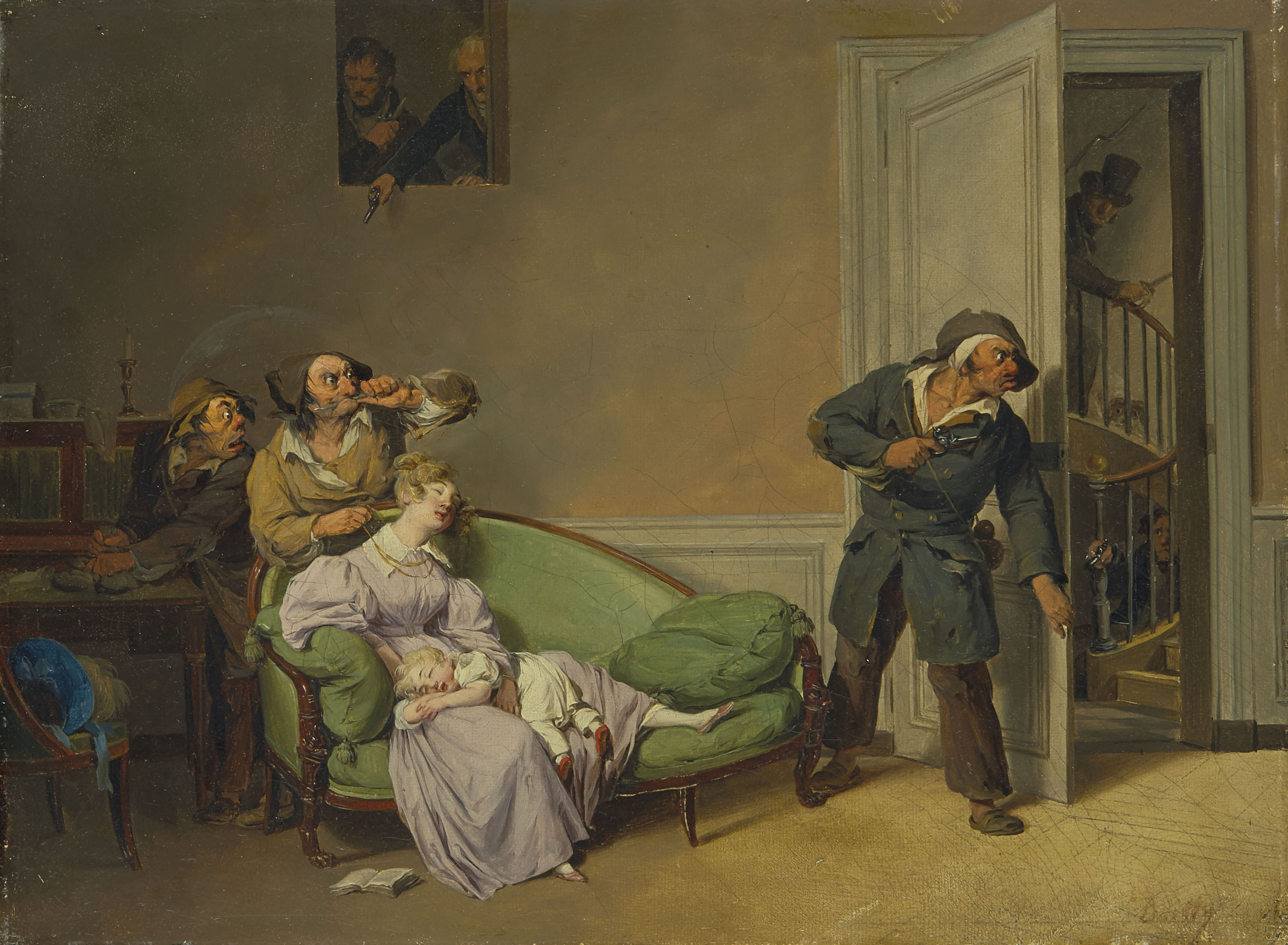 Louis Leopold Boilly — Сцены полета, изображение 2
