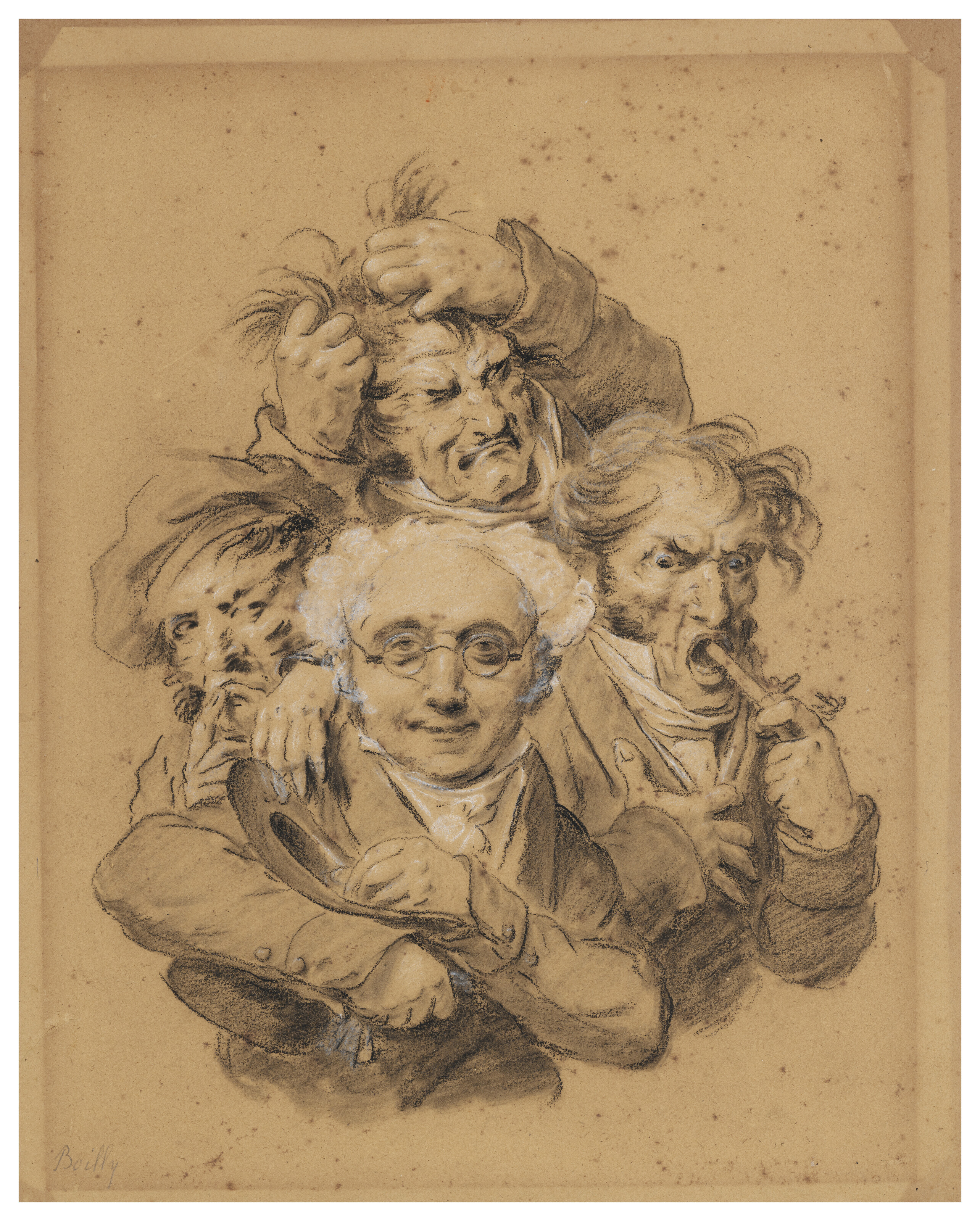 Louis Leopold Boilly — Любители дыма и вылазка в дом молодежи, изображение 2