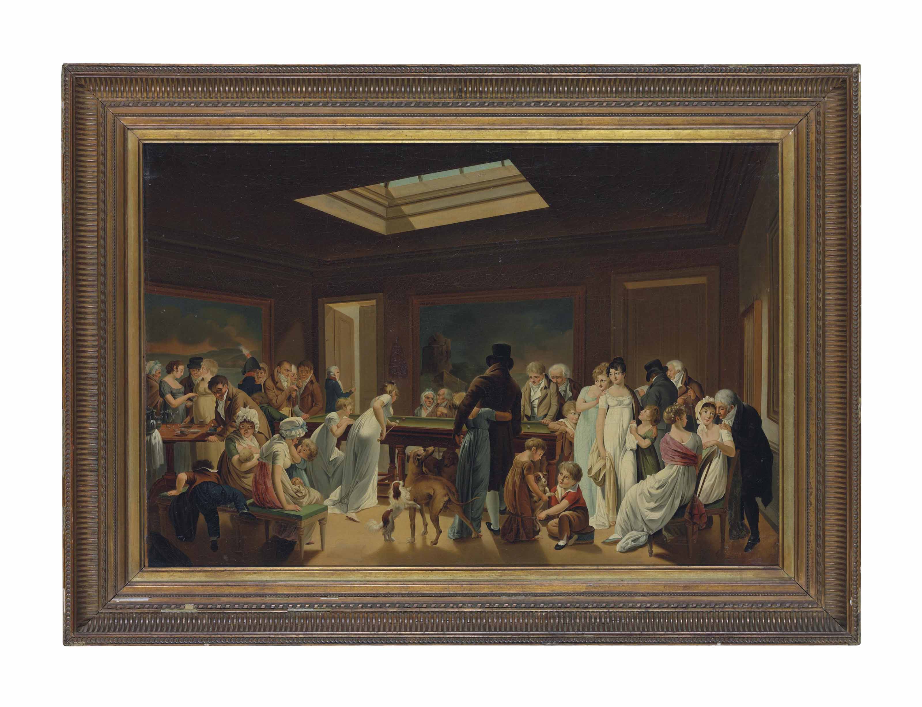 Louis Leopold Boilly — Молодой бильярд
