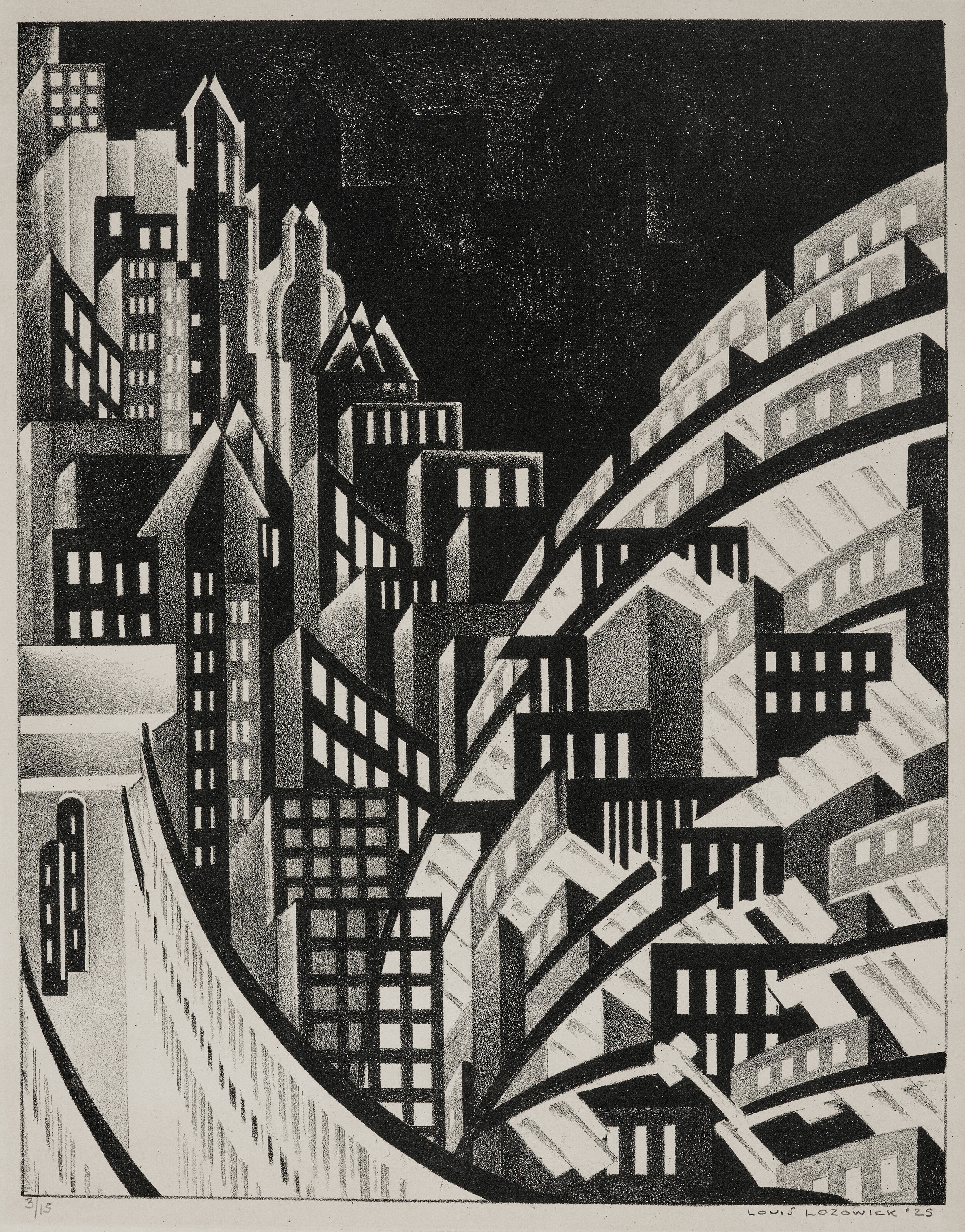 Louis Lozowick — Нью-Йорк