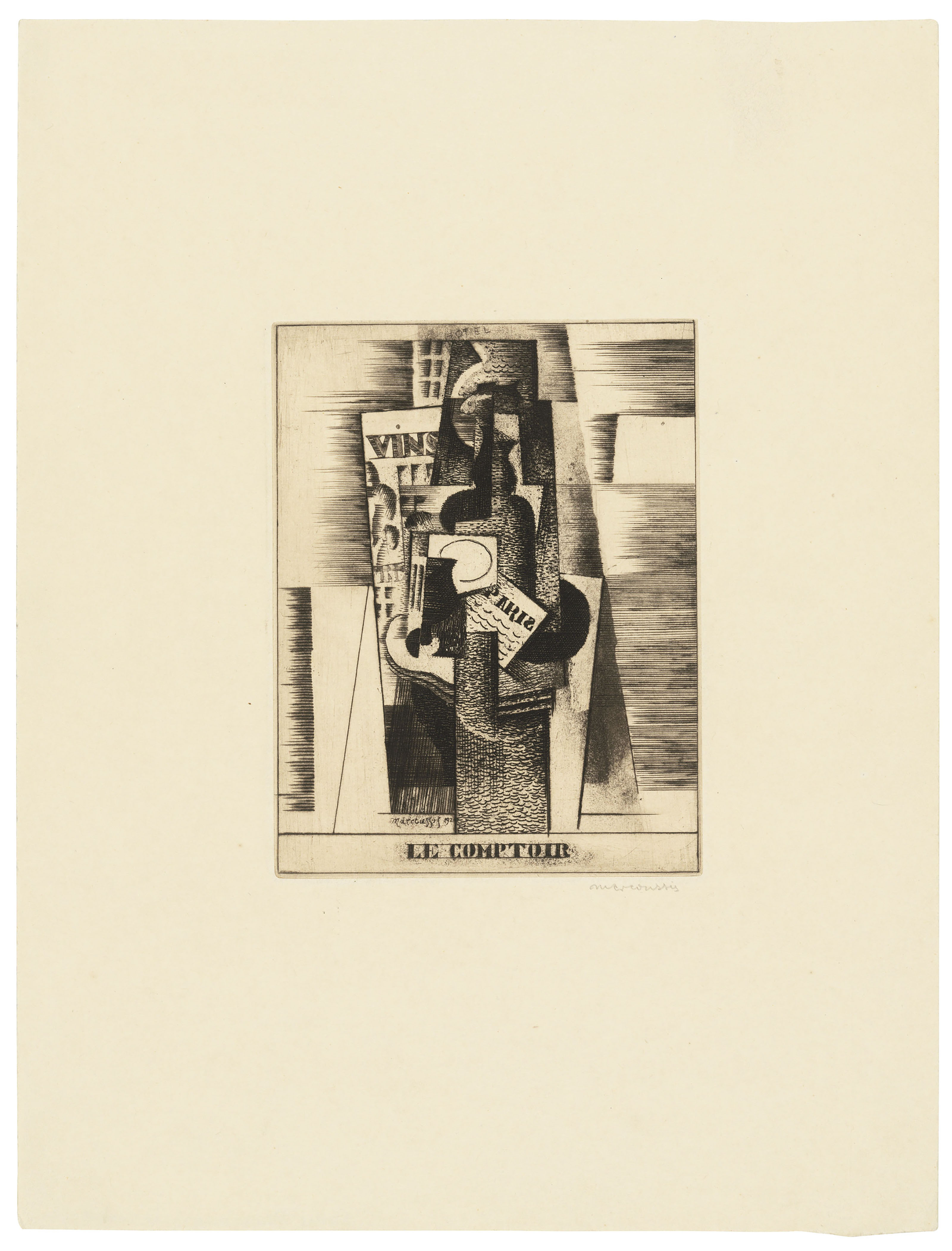 Louis Marcoussis — Кондитерская