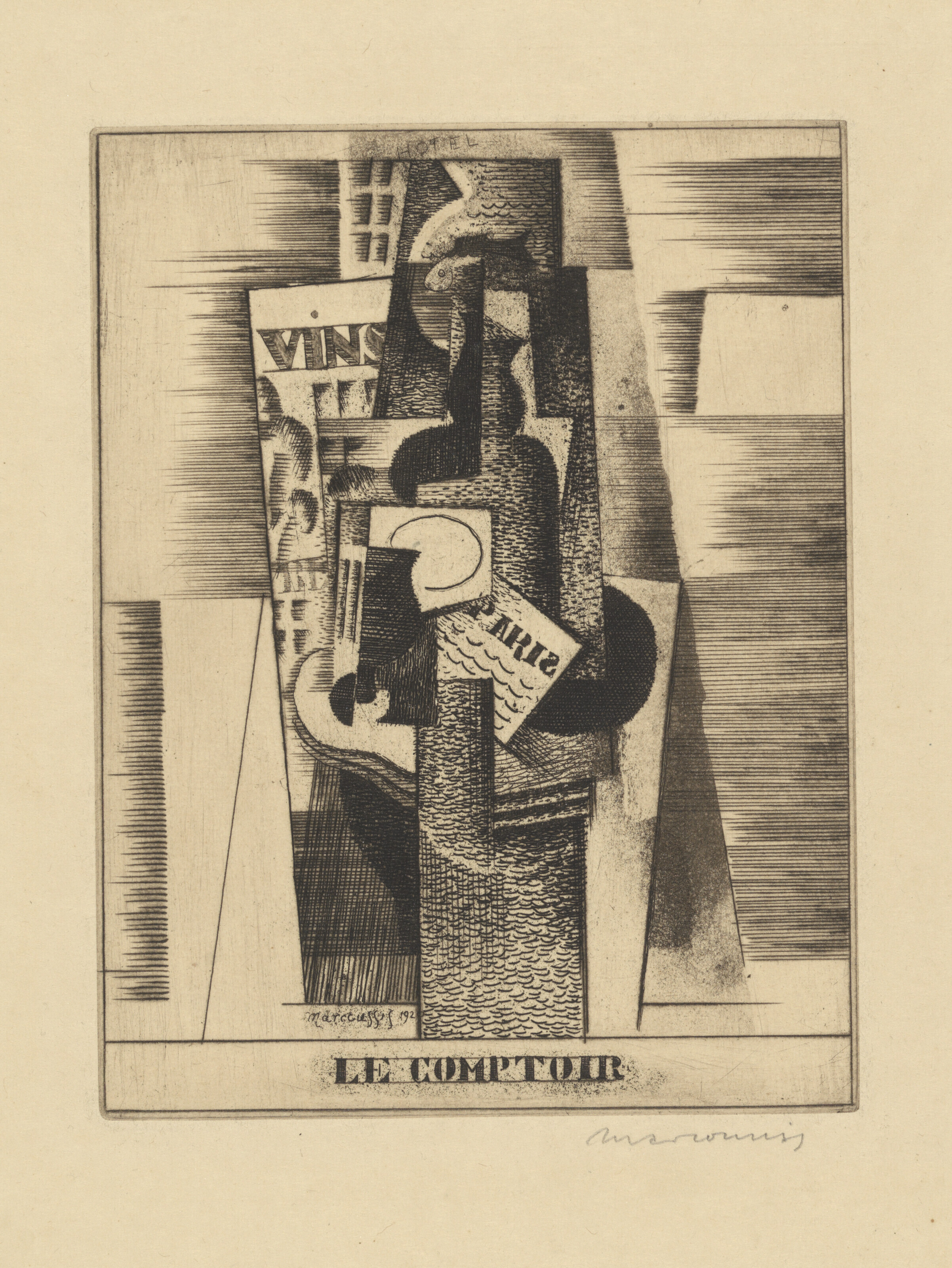 Louis Marcoussis — Кондитерская
