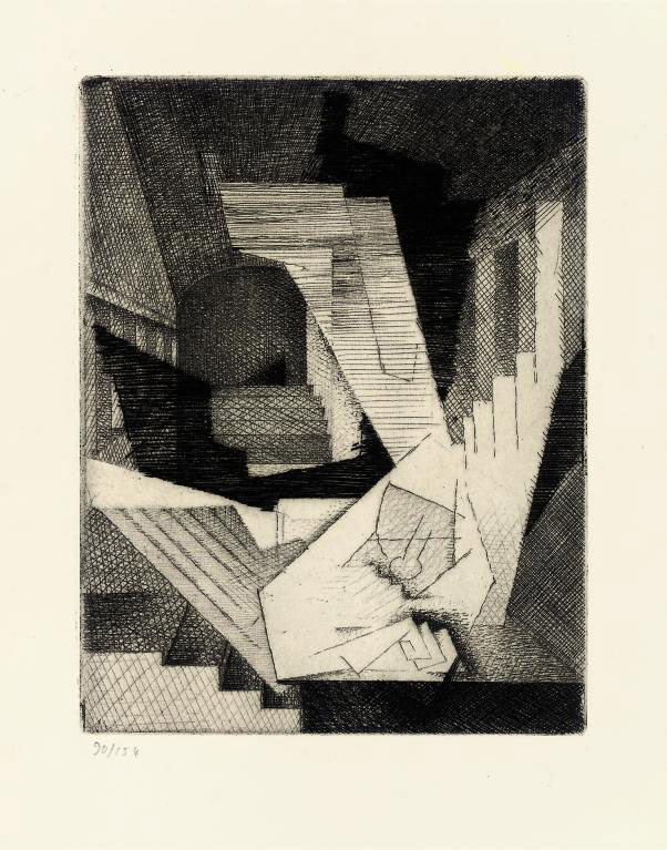 Louis Marcoussis — Десять крепких водок для Аурелии де Грард де Нерваль, издание Фукада, Париж, 1931 (Милет, 55-64)