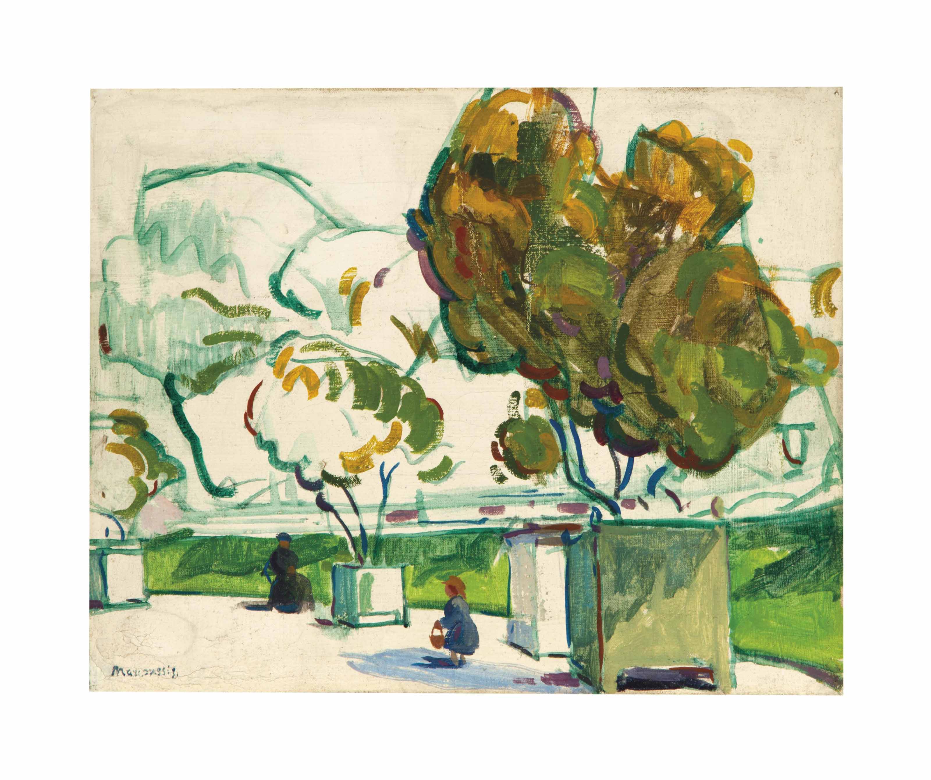 Louis Marcoussis — В саду
