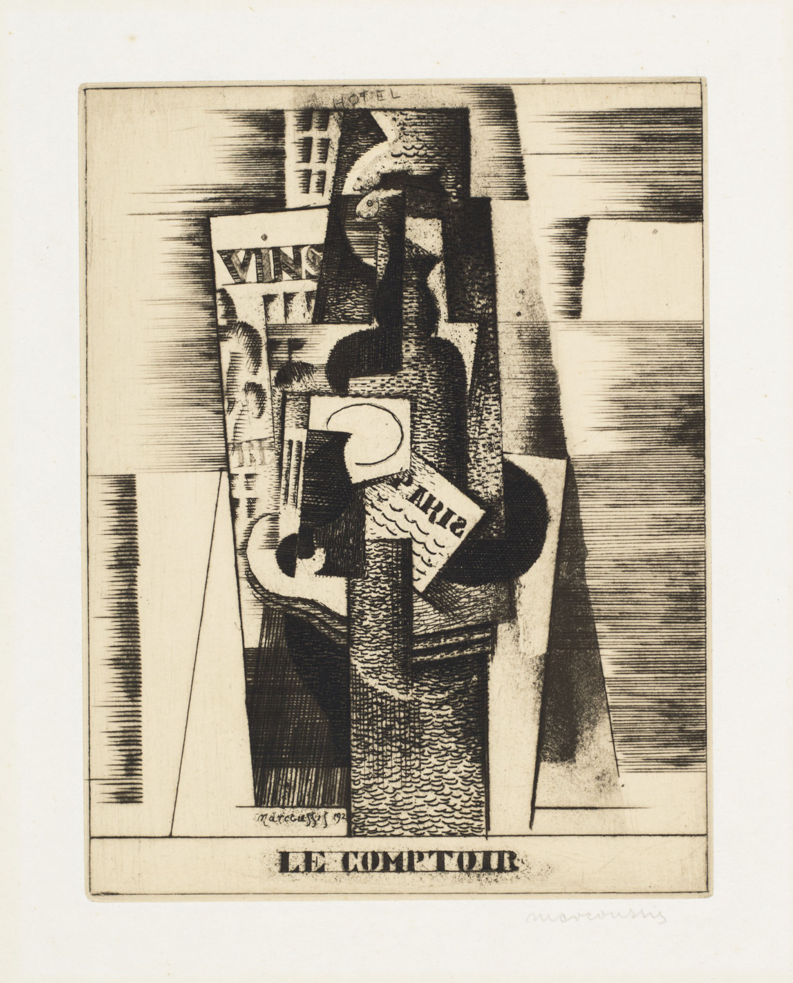 Louis Marcoussis — Кондитерская