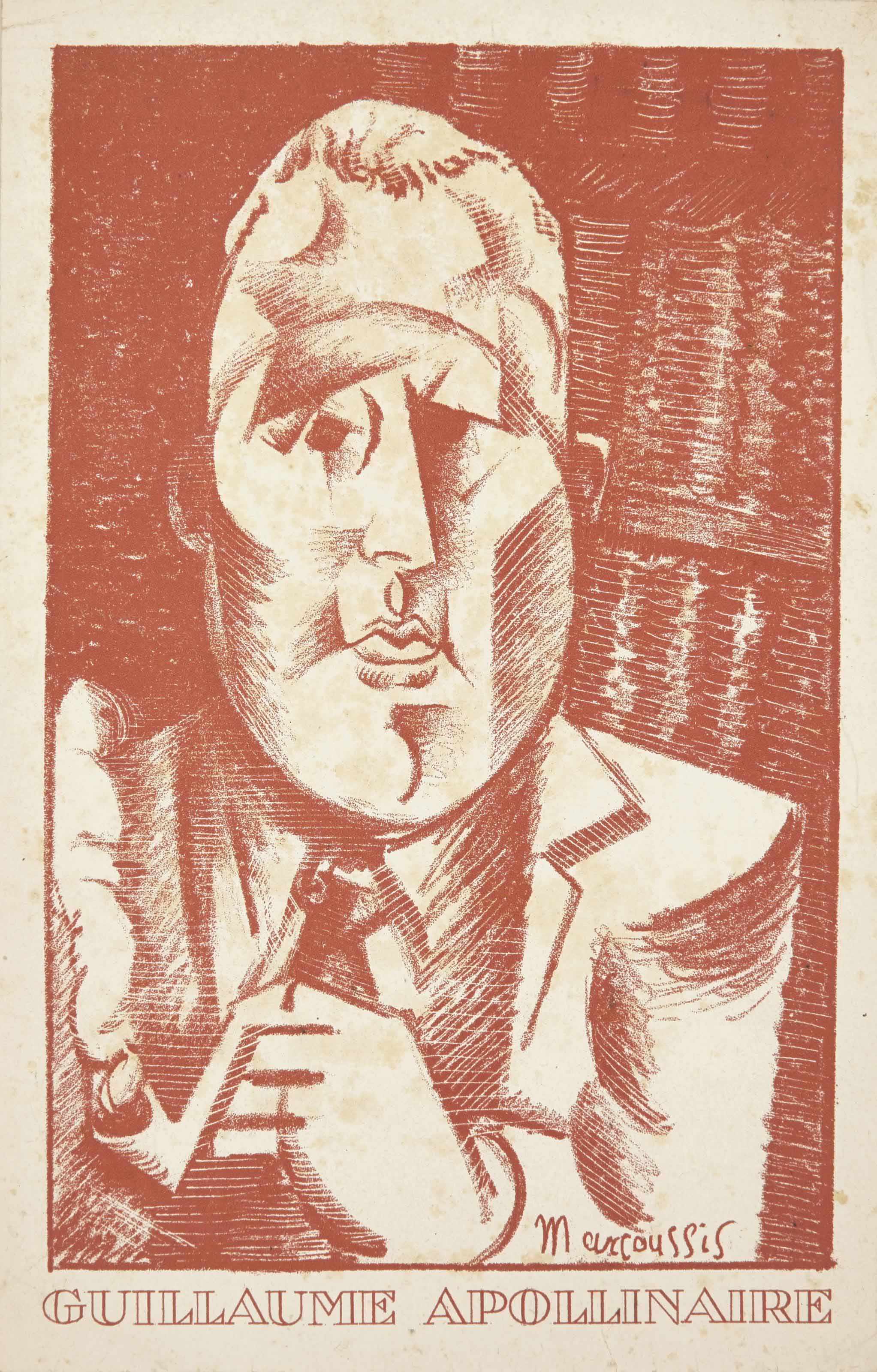 Louis Marcoussis — Гийом Аполлинер (Милет, 38 лет)