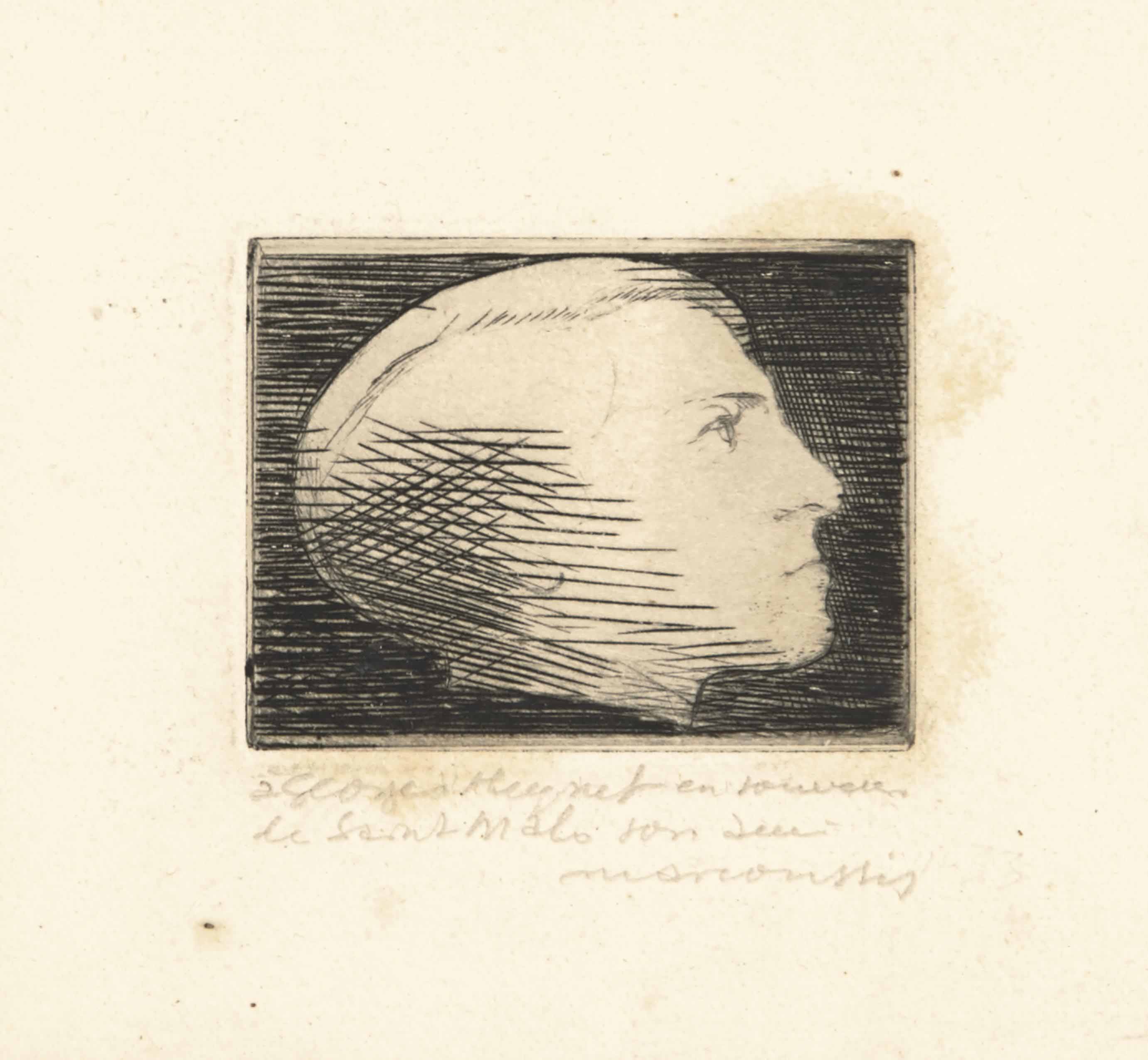 Louis Marcoussis — Портрет Жоржа Гюгне (ср. Милет, 51)