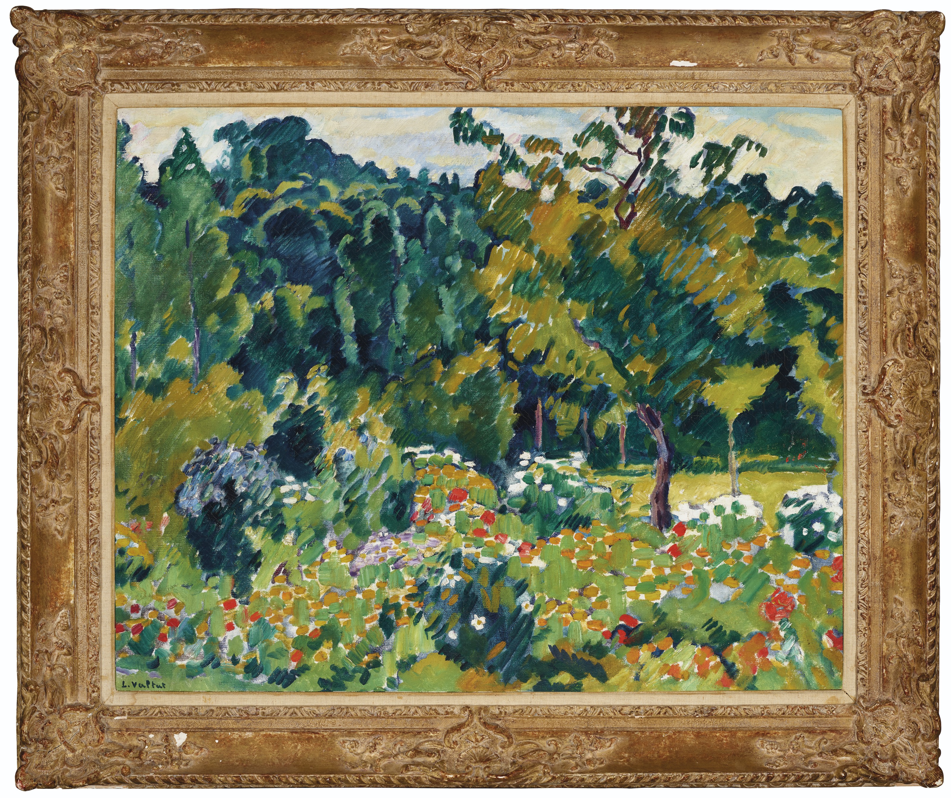 Louis Valtat — Сад цветов выбора, изображение 2