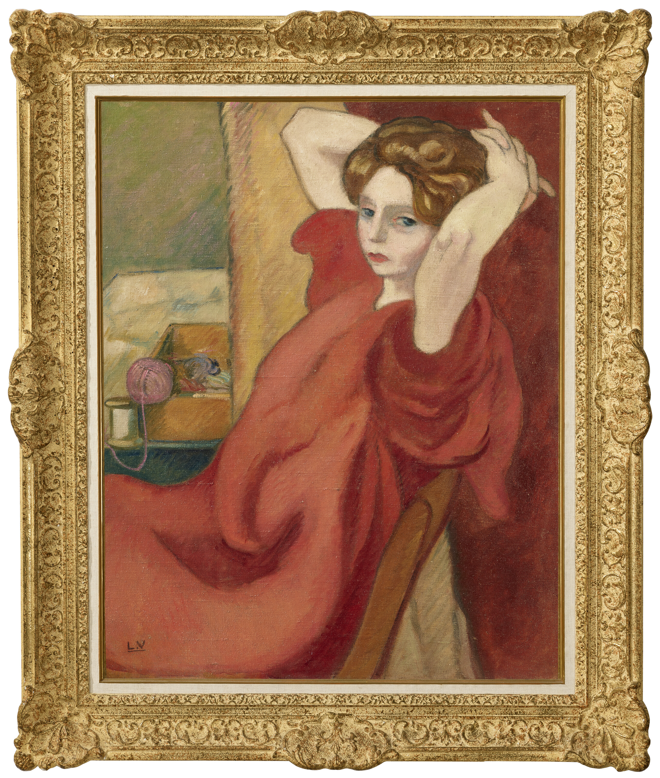 Louis Valtat — Портрет мадам Вальтат с обнаженной задницей наедине, изображение 2