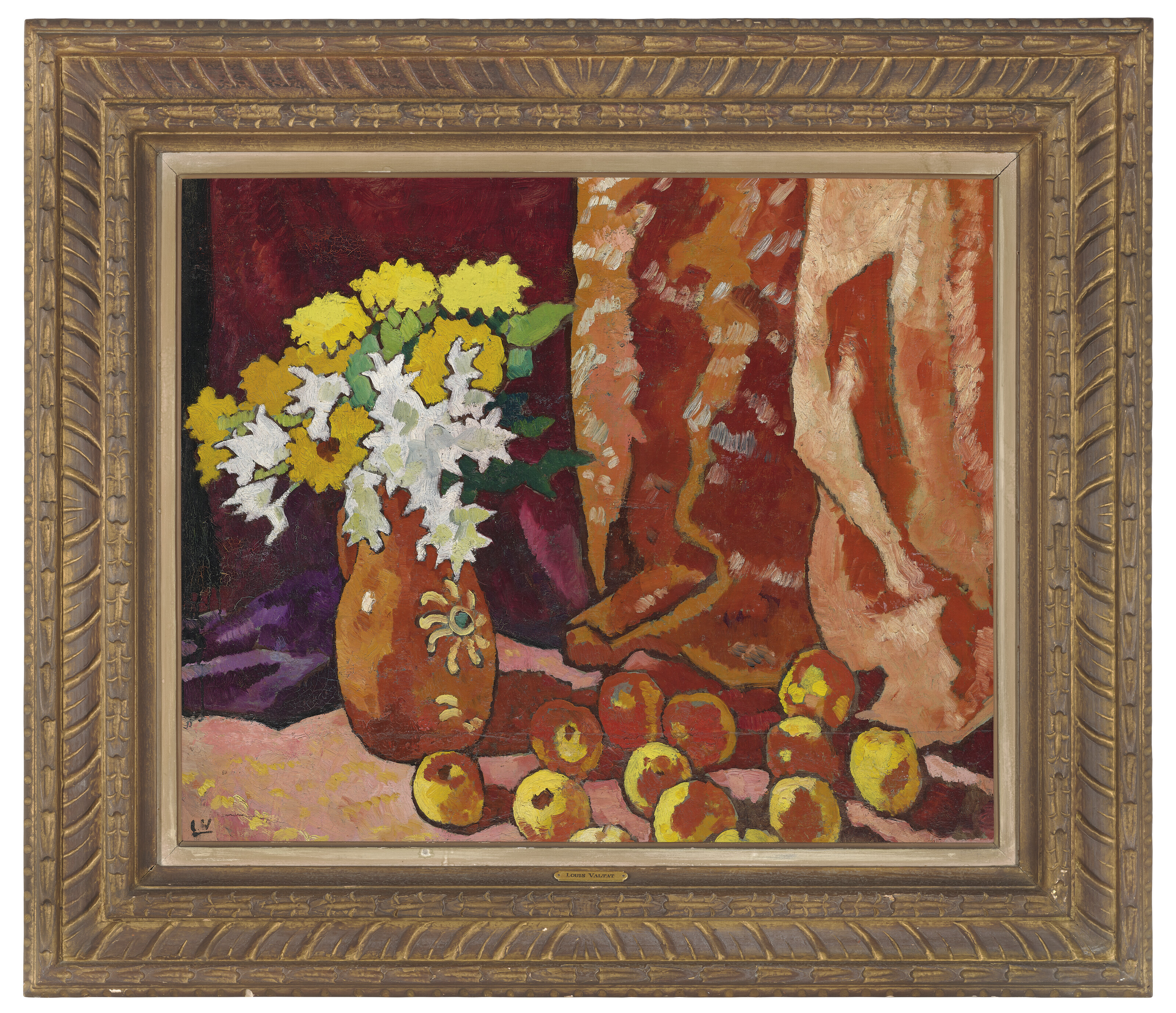 Louis Valtat — Букет а-ля круш из маррона и других цветов, изображение 2