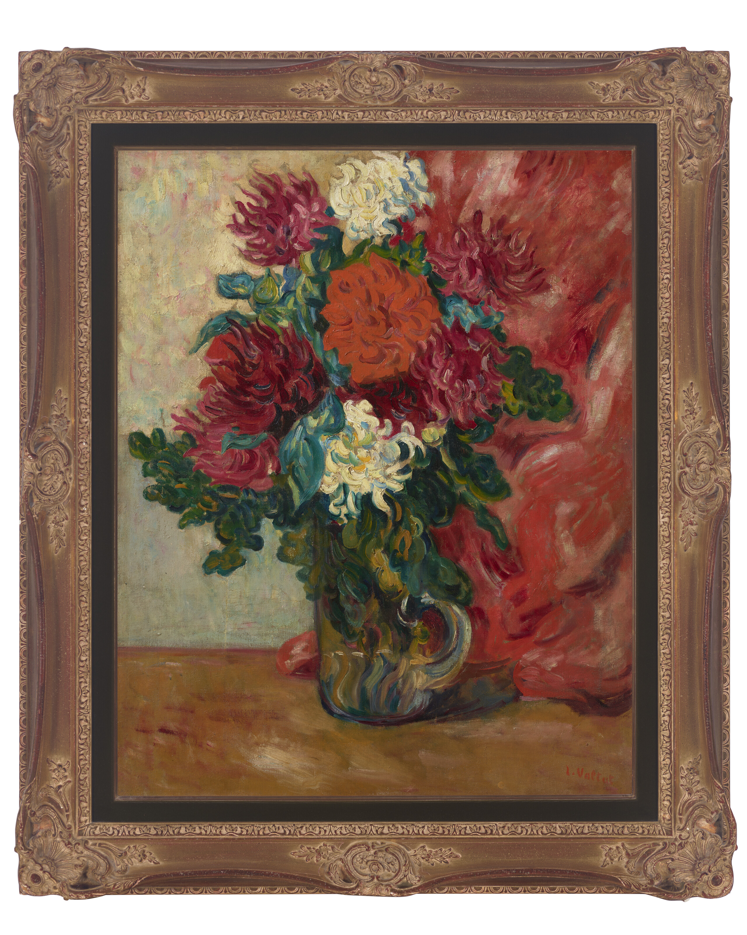 Louis Valtat — Георгины по-настоящему нежные и румяные, изображение 3
