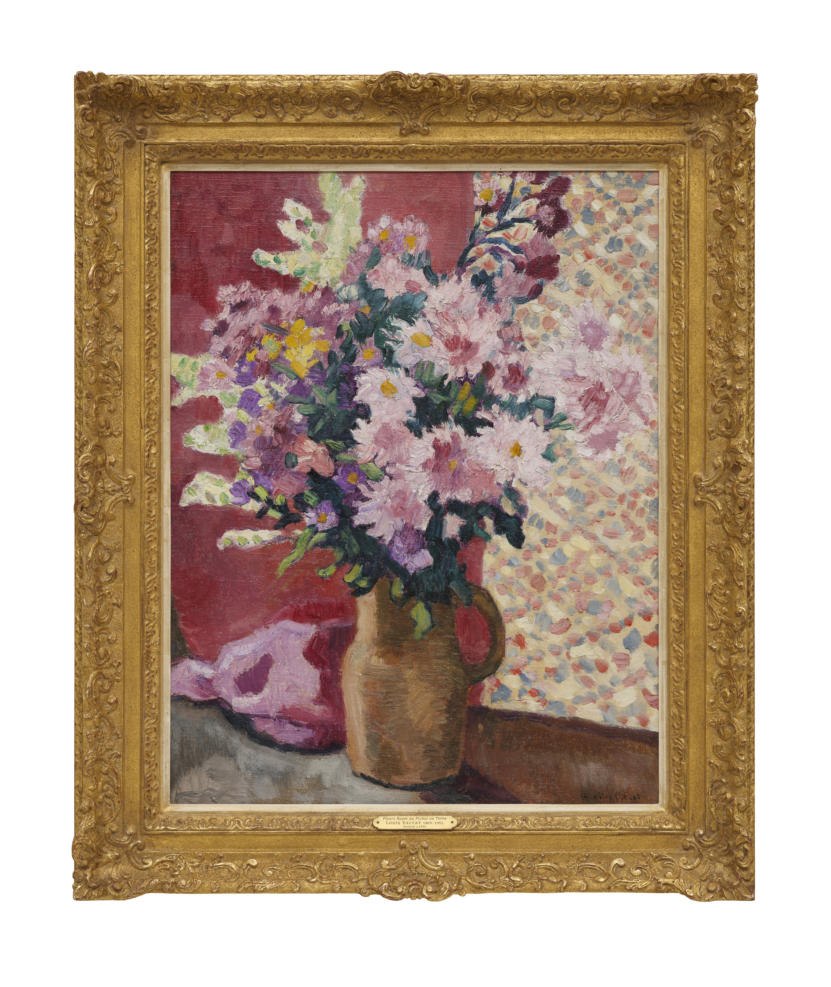 Louis Valtat — Цветы-розы в саду на земле, изображение 4