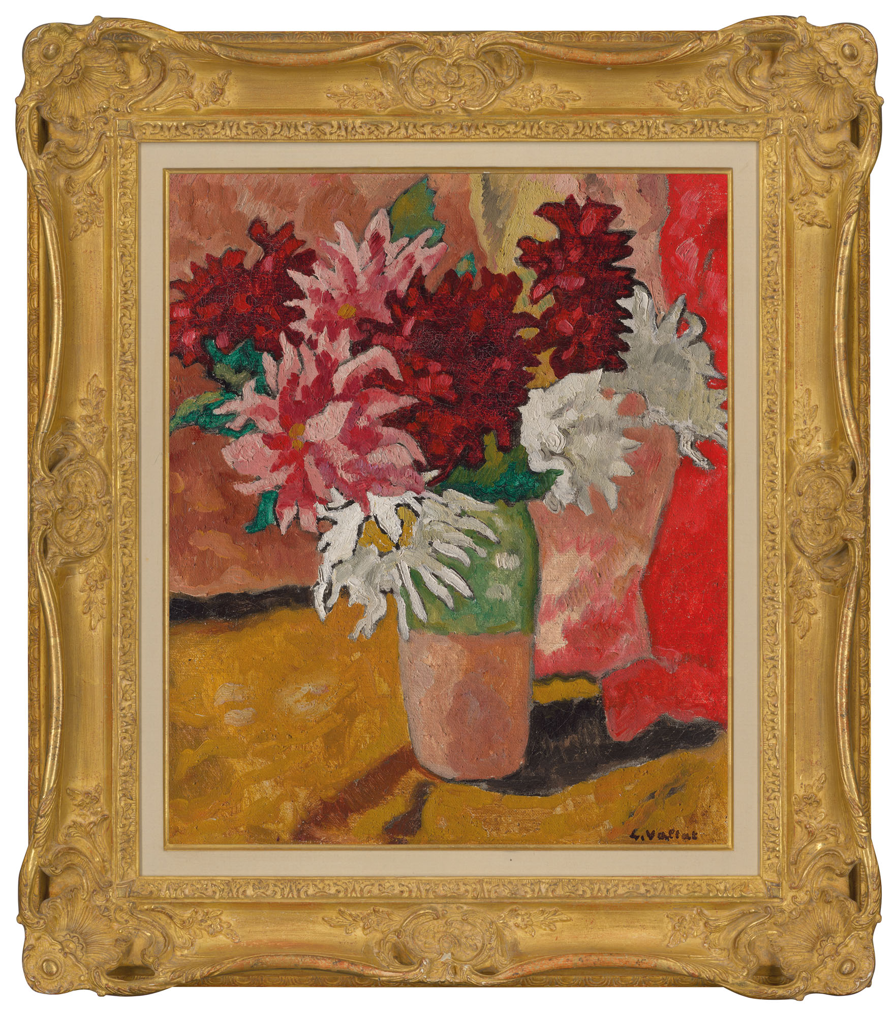 Louis Valtat — Букет из георгинов, изображение 2