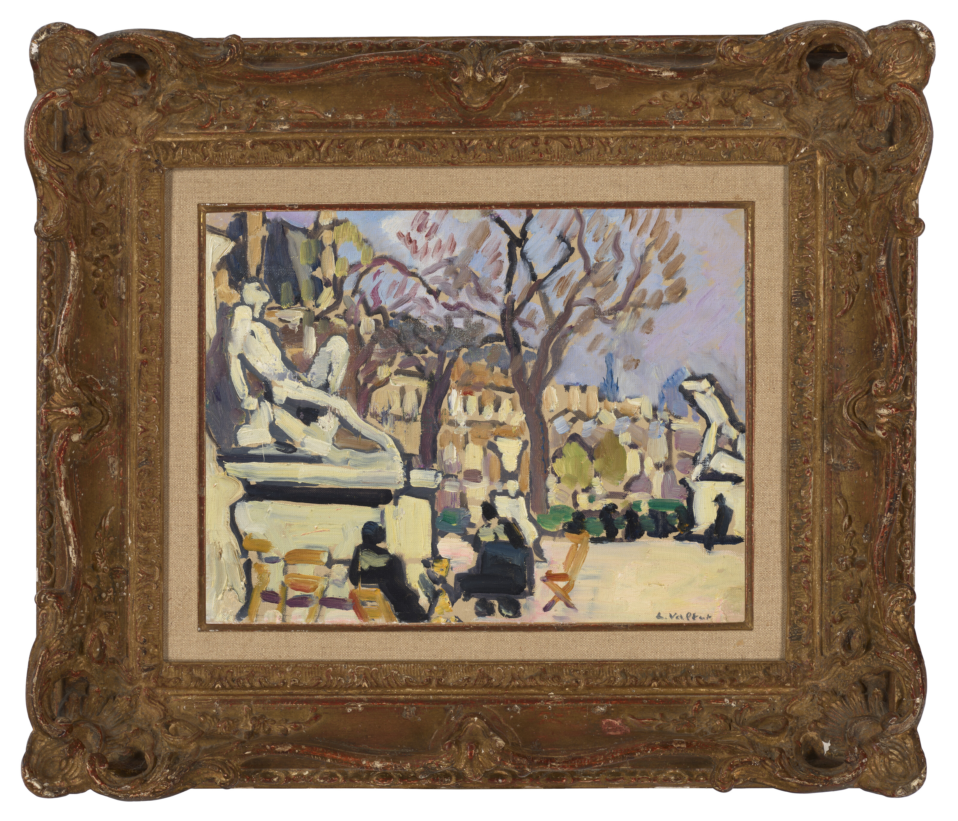 Louis Valtat — Сад Тюильри, изображение 3