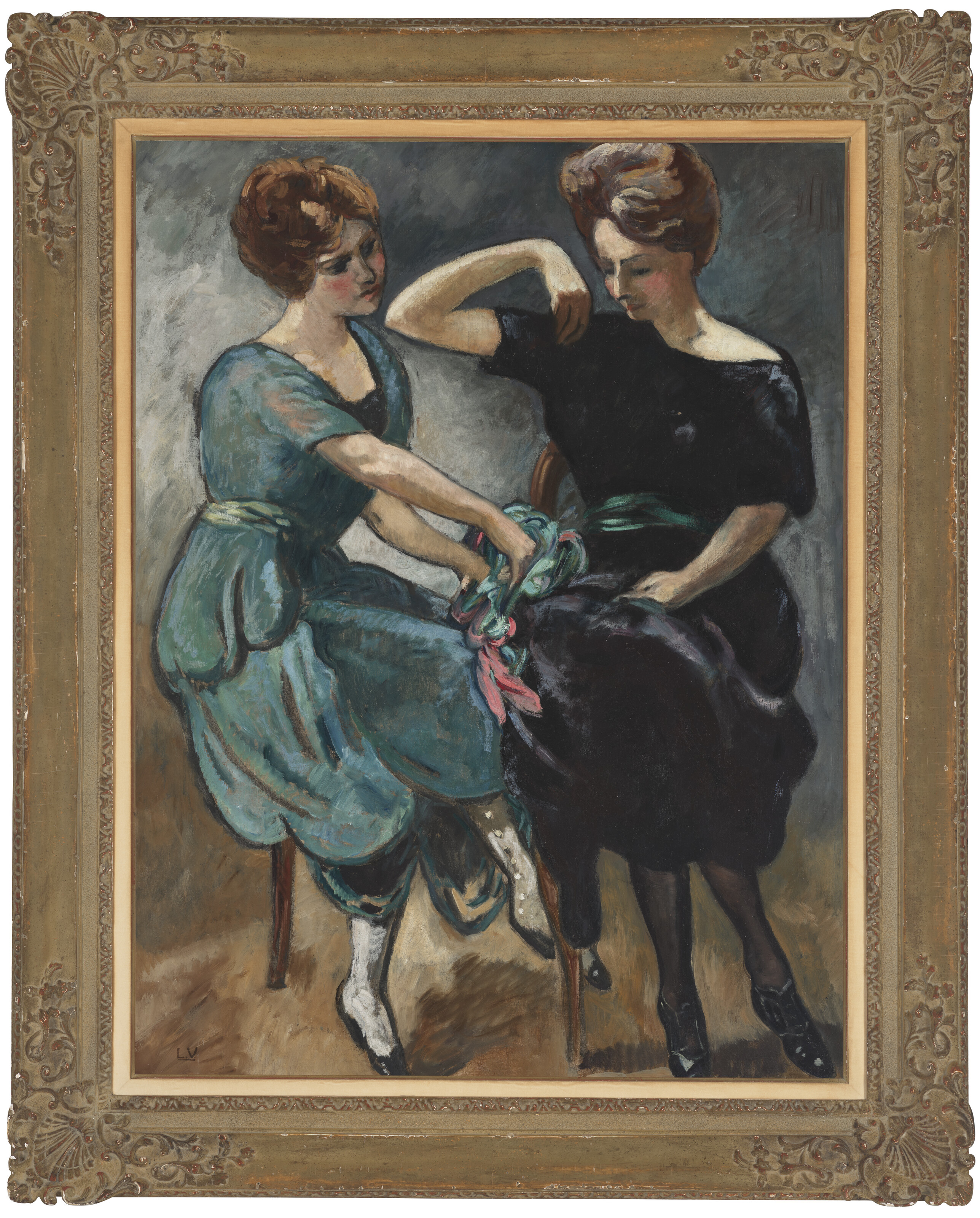 Louis Valtat — Двое друзей, изображение 3