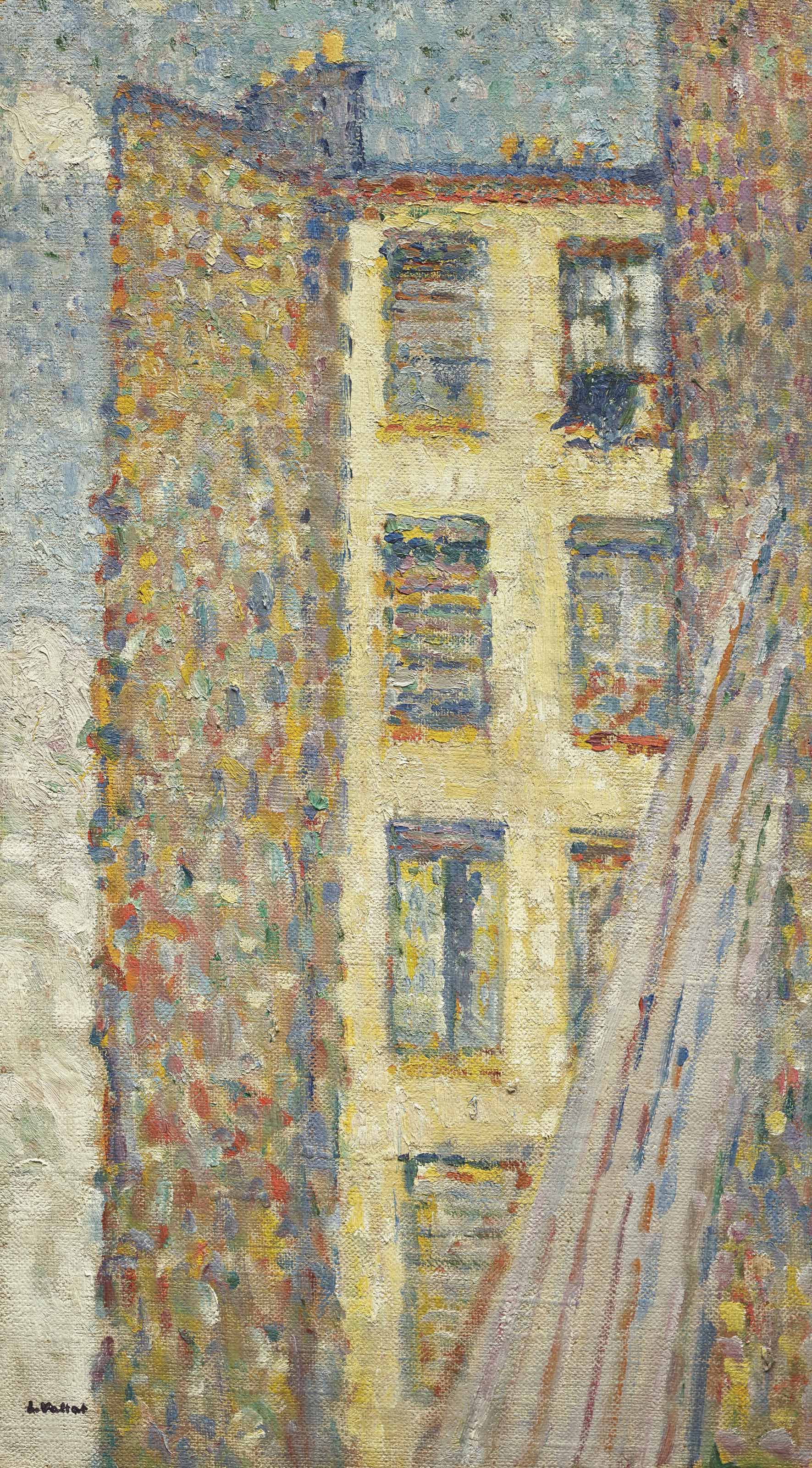 Louis Valtat — Вид из окна магазина