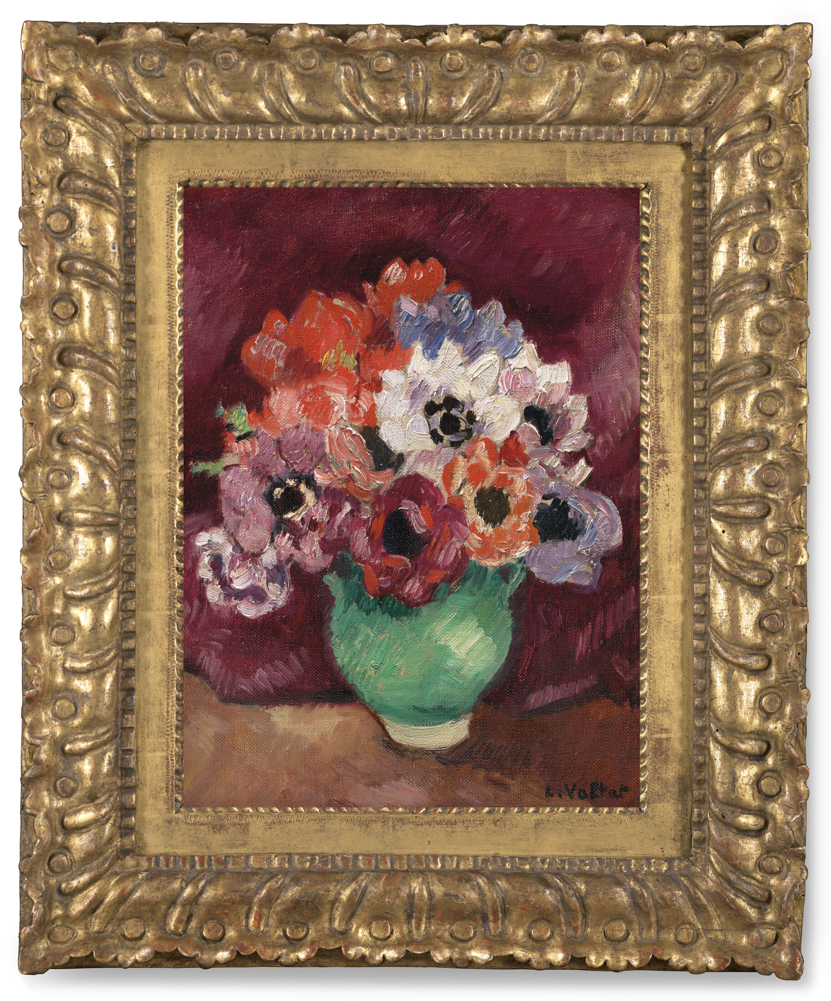Louis Valtat — Анемоны в горшочке в Бордо, изображение 2