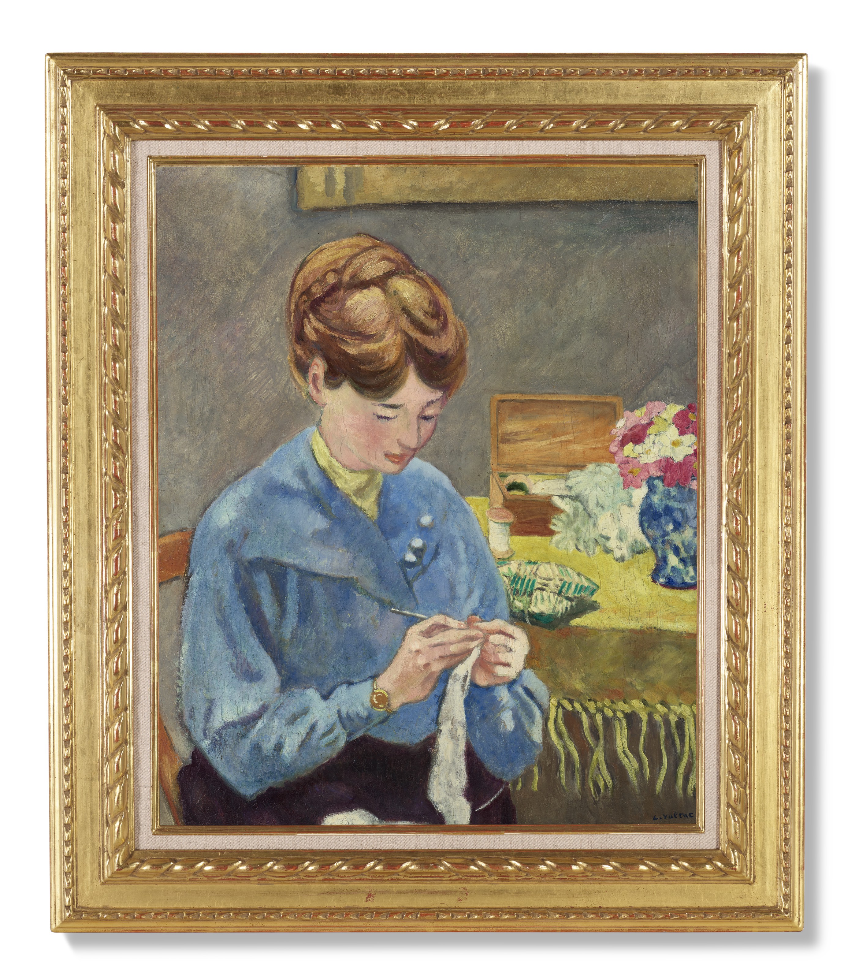Louis Valtat — Женское трикотажное платье, изображение 2