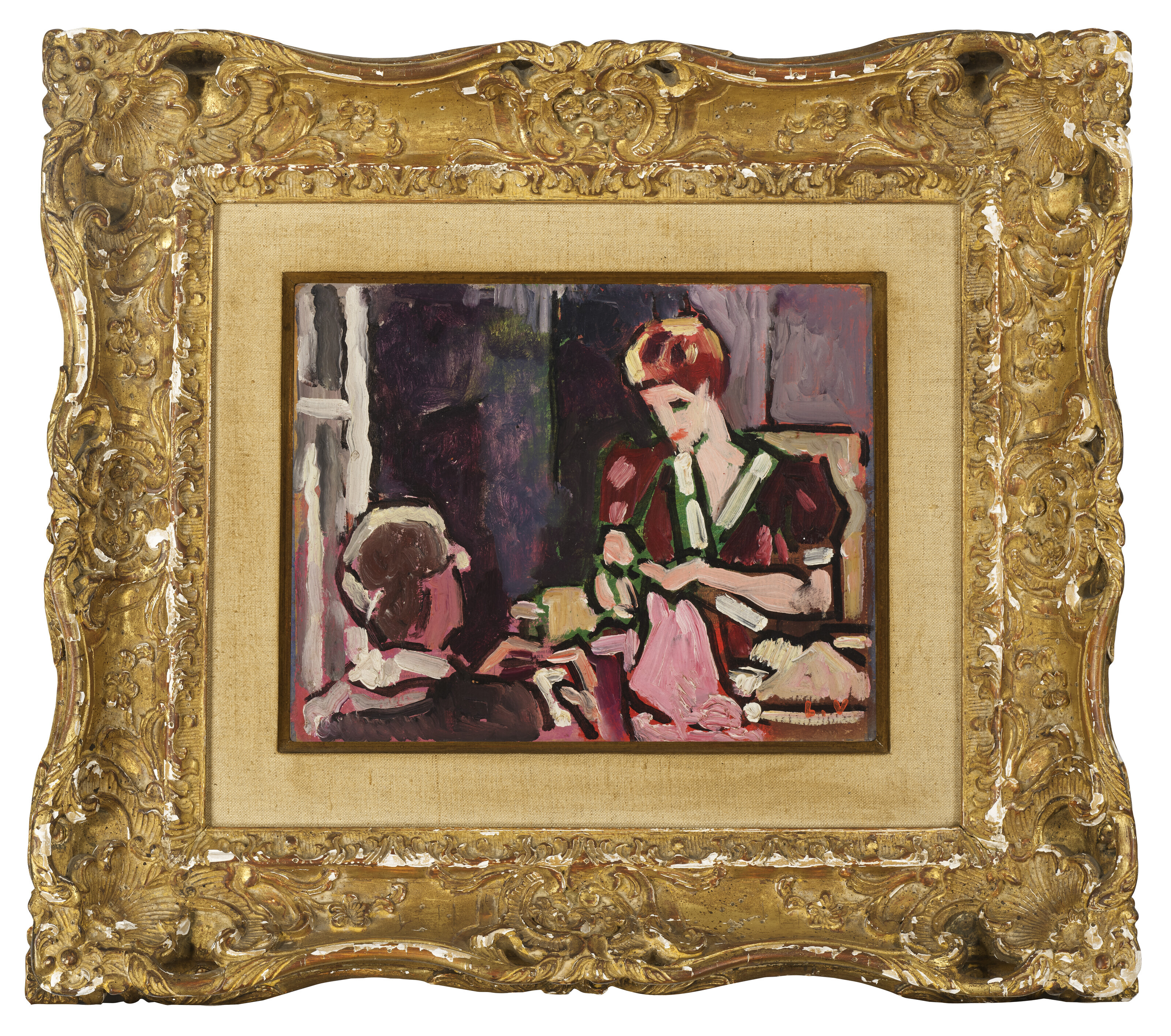 Louis Valtat — Молодая женщина-кузен, изображение 2