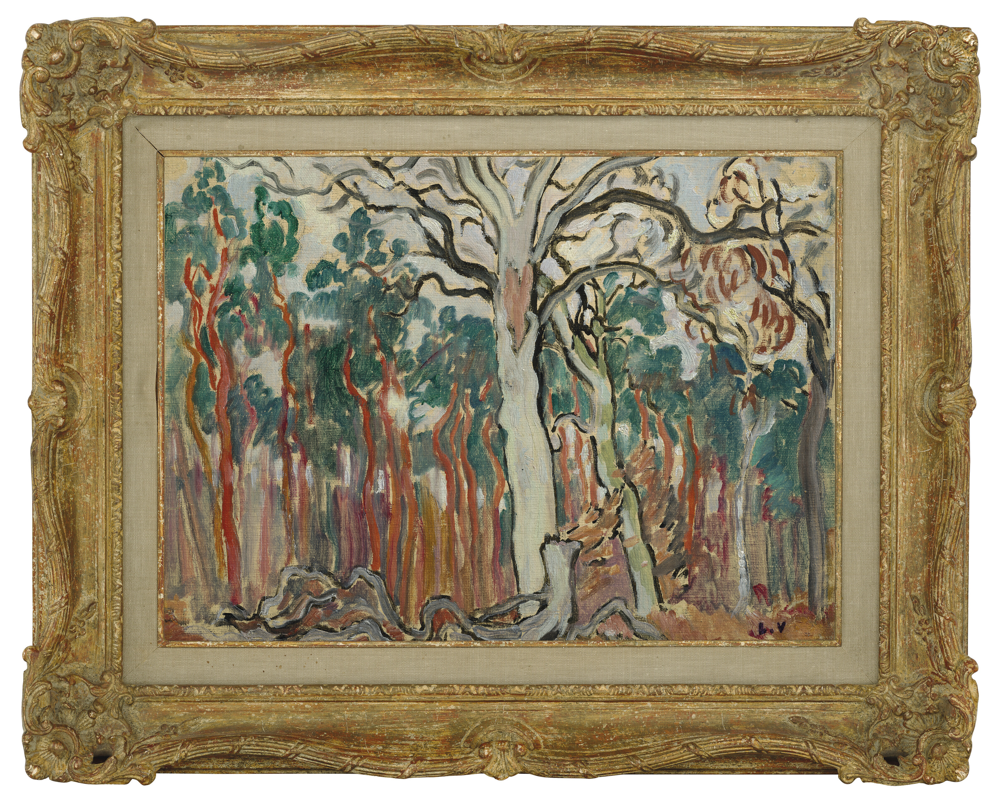 Louis Valtat — Деревья в Солони, изображение 2