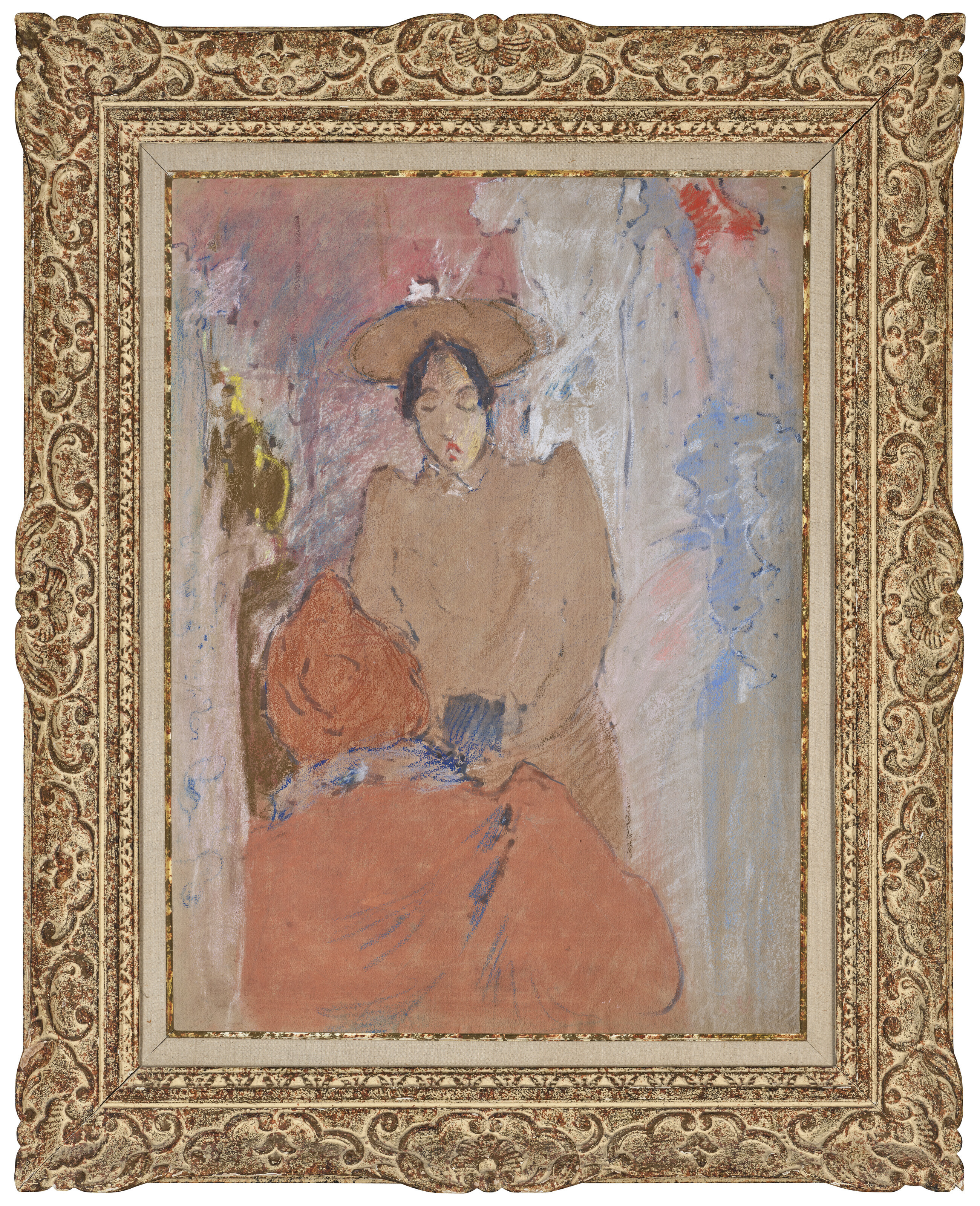 Louis Valtat — Две женщины беседуют в гостях, изображение 2