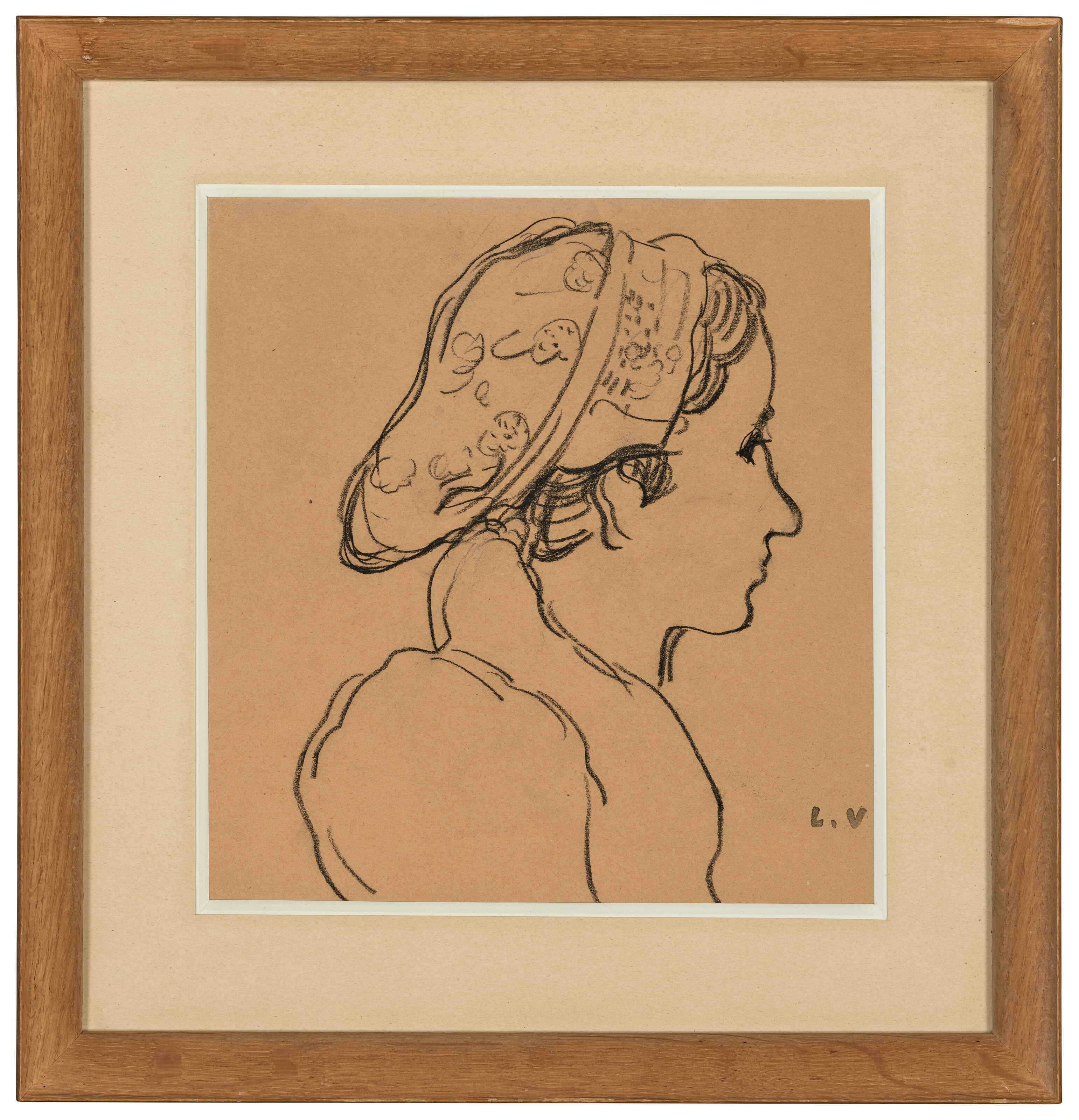 Louis Valtat — (i) Молодая женщина с профилем в шляпке (ii) Охотники, изображение 2