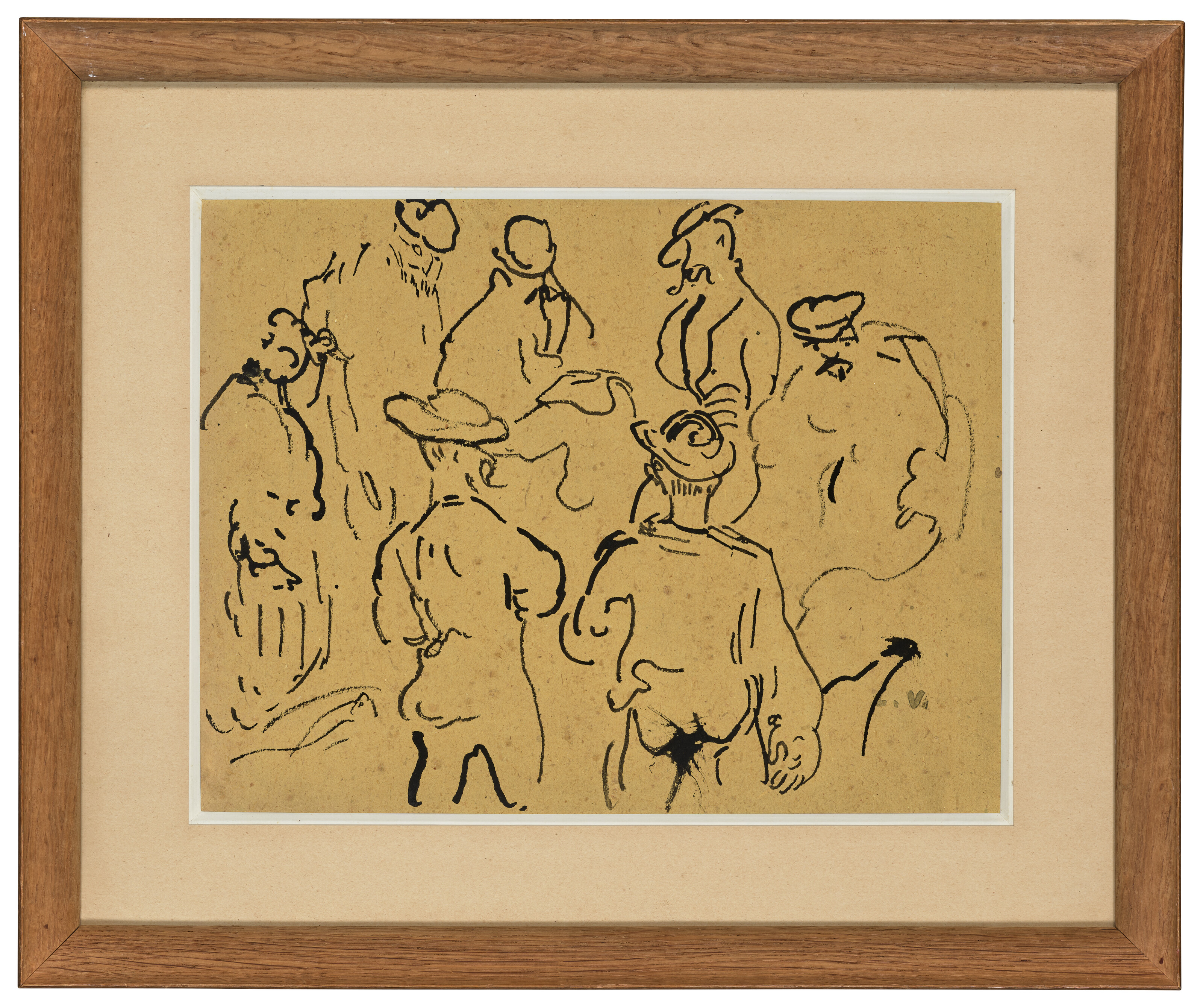 Louis Valtat — (i) Молодая женщина с профилем в шляпке (ii) Охотники, изображение 4