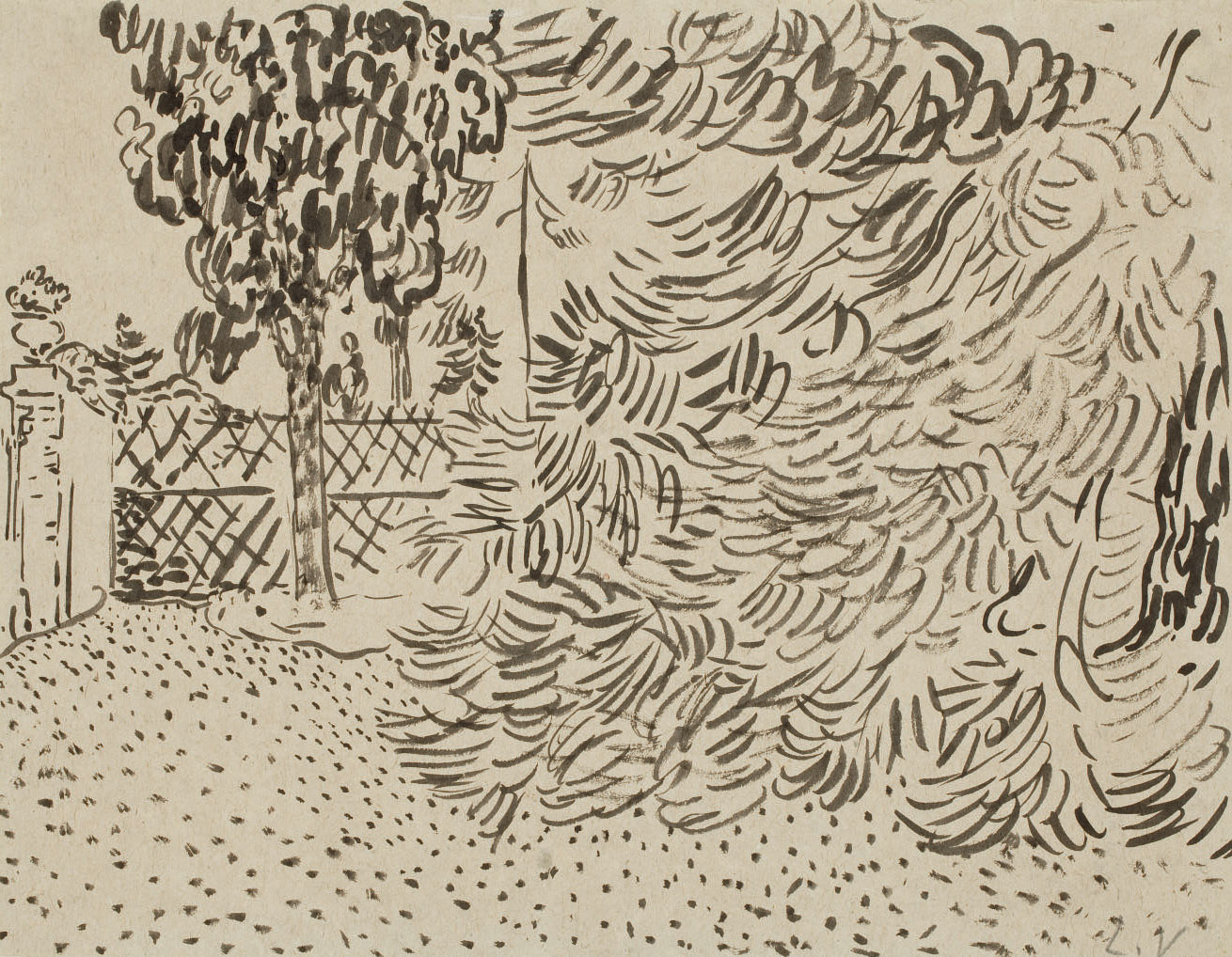 Louis Valtat — Монета в саду