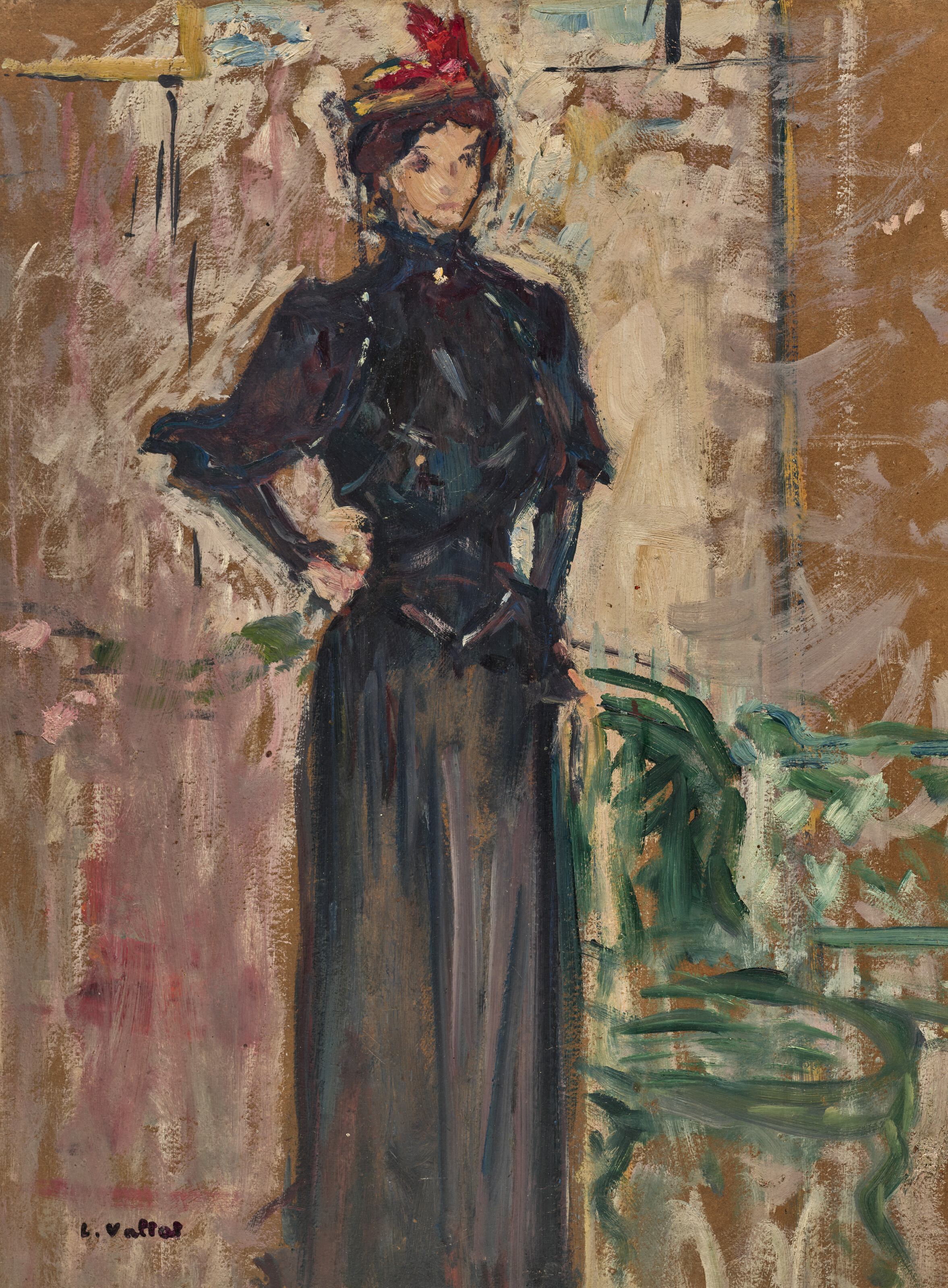Louis Valtat — Молодая женщина