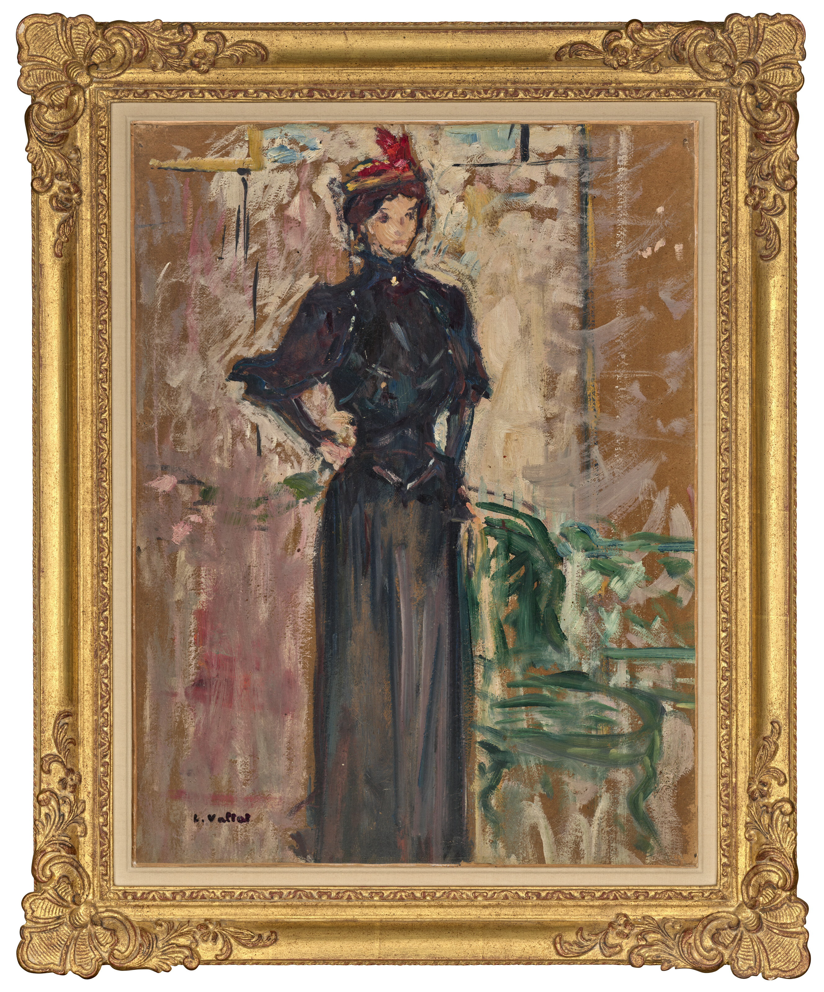 Louis Valtat — Молодая женщина, изображение 2