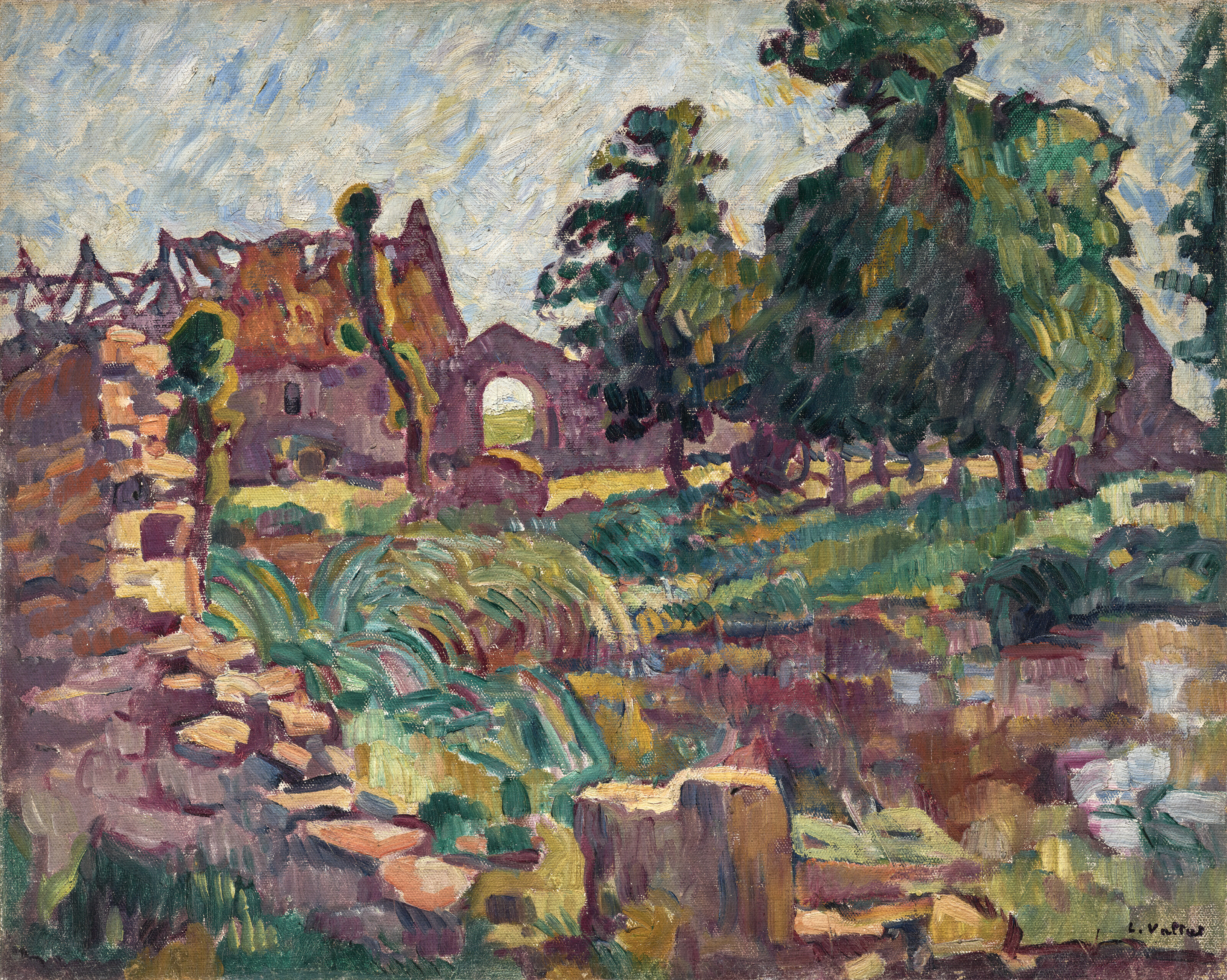 Louis Valtat — Аббатство в Нормандии