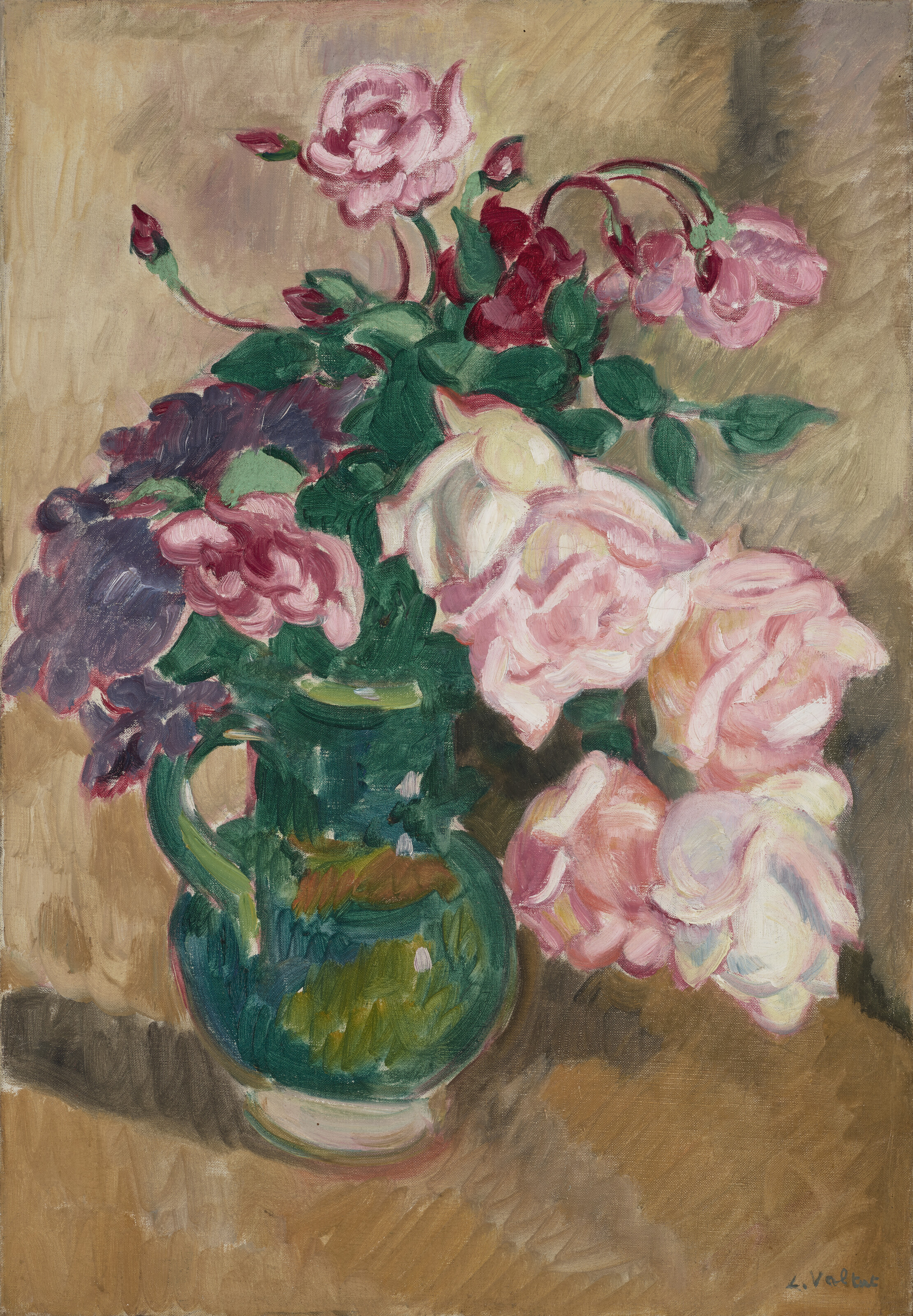 Louis Valtat — Букет роз в виде круше-верте