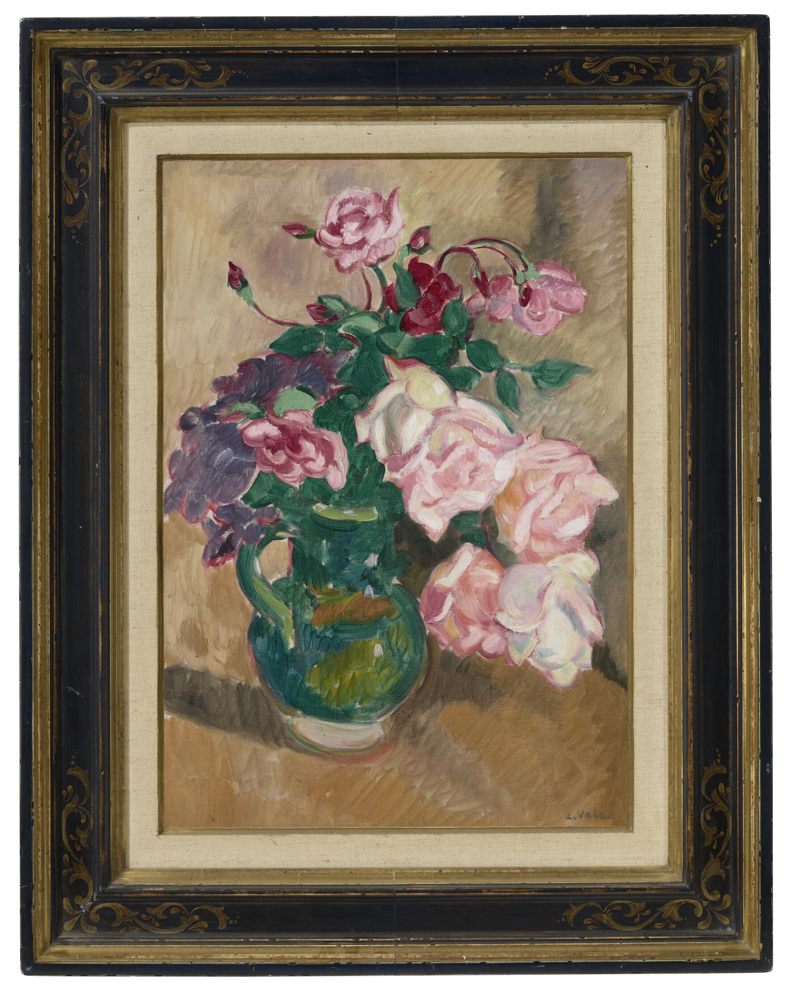 Louis Valtat — Букет роз в виде круше-верте, изображение 2